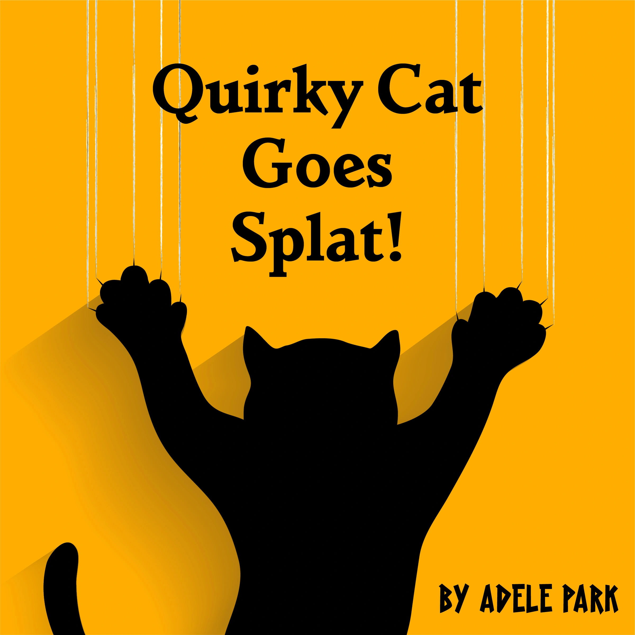 Quirky Cat Goes Splat! by Adele Park Audiobook