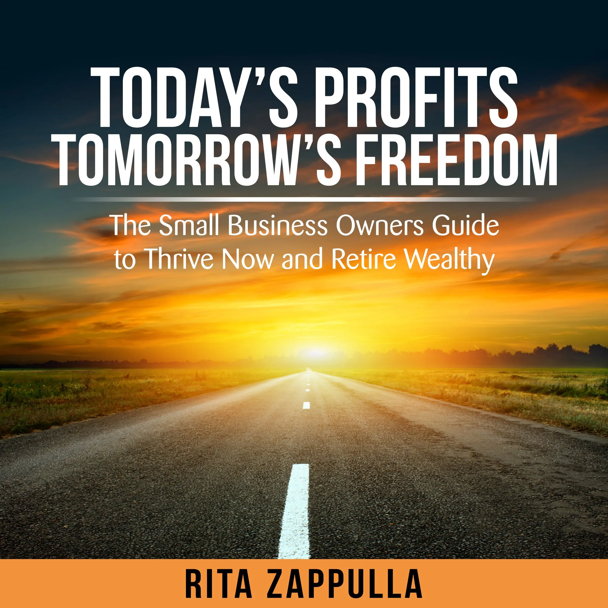 Today's Profit's Tomorrow's Freedom - the small business owners guide to thrive now and retire wealthy by Rita Zappulla Audiobook