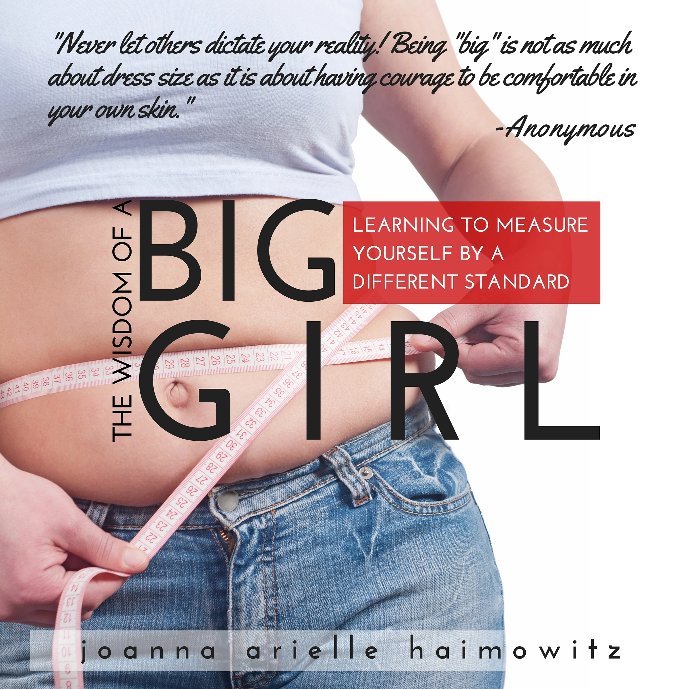 The Wisdom of a Big Girl: Learning to Measure Yourself by a Different Standard by Joanna Arielle Haimowitz Audiobook