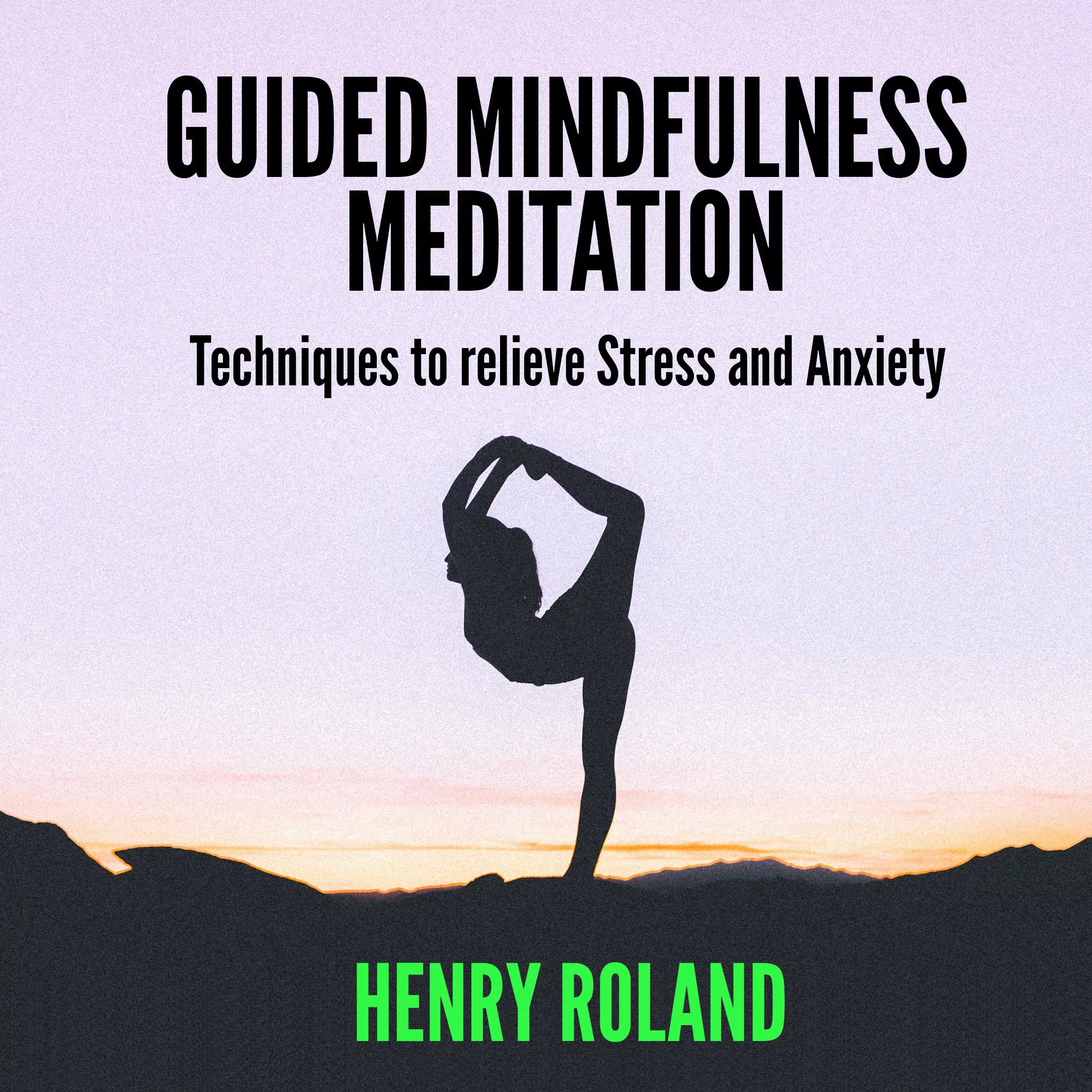 Guided Mindfulness Meditation:  Techniques to Relieve Stress and Anxiety Audiobook by Henry Roland