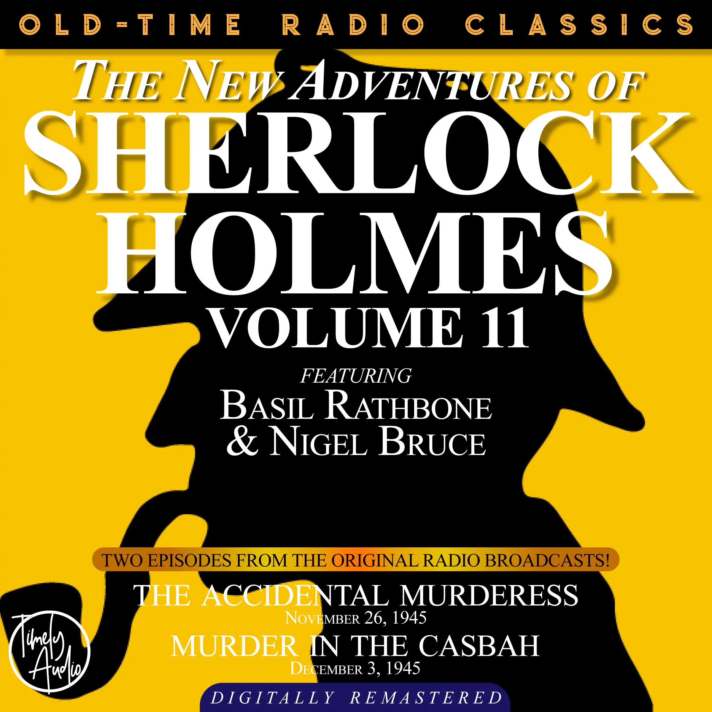 THE NEW ADVENTURES OF SHERLOCK HOLMES, VOLUME 11:EPISODE 1: THE ACCIDENTAL MURDERESS EPISODE 2: MURDER IN THE CASBAH by Sir Arthur Conan Doyle