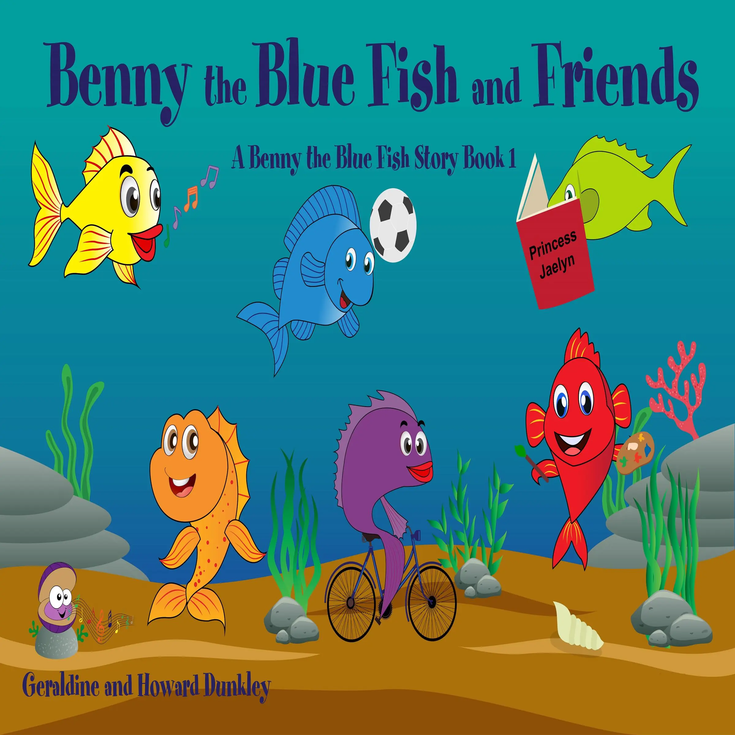 Benny the Blue Fish and Friends A Benny the Fish Story, Book 1 by Howard Dunkley Audiobook