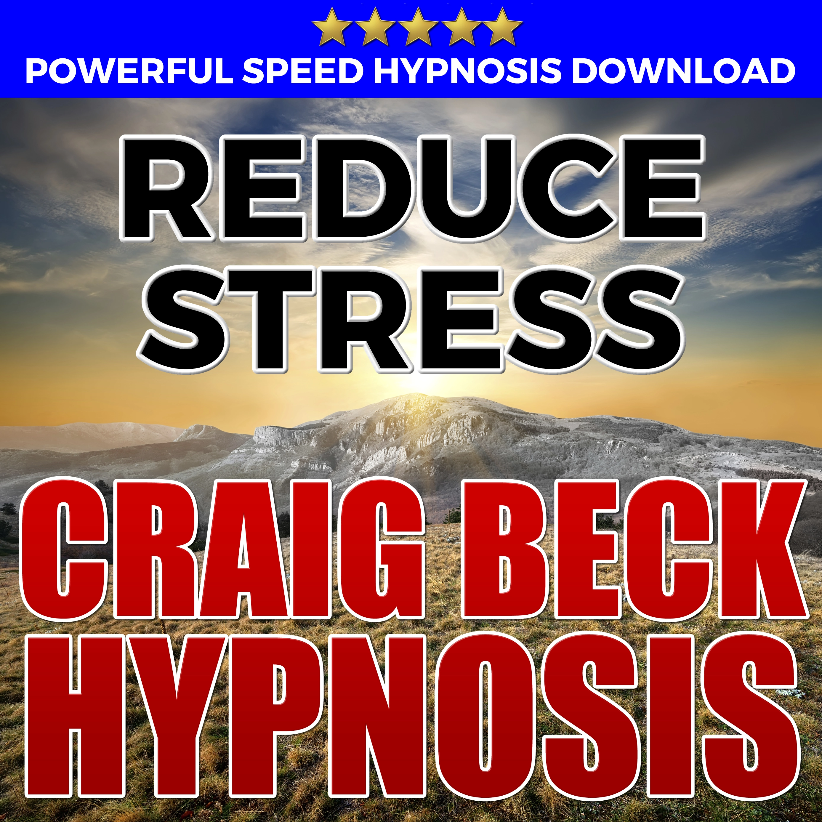 Reduce Stress: Hypnosis Downloads Audiobook by Craig Beck