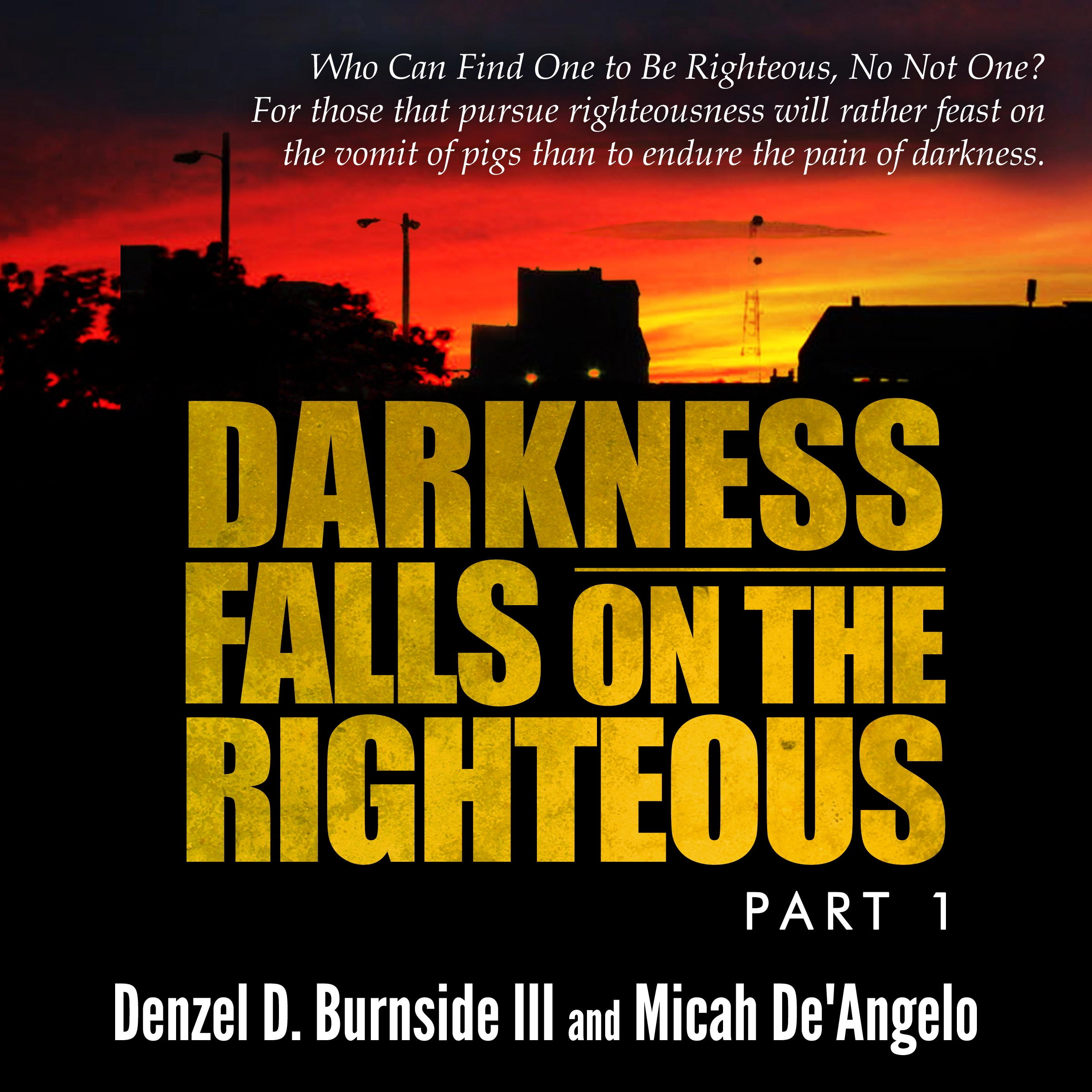 Darkness Falls On The Righteous by Denzel D. Burnside III and Micah De'Angelo