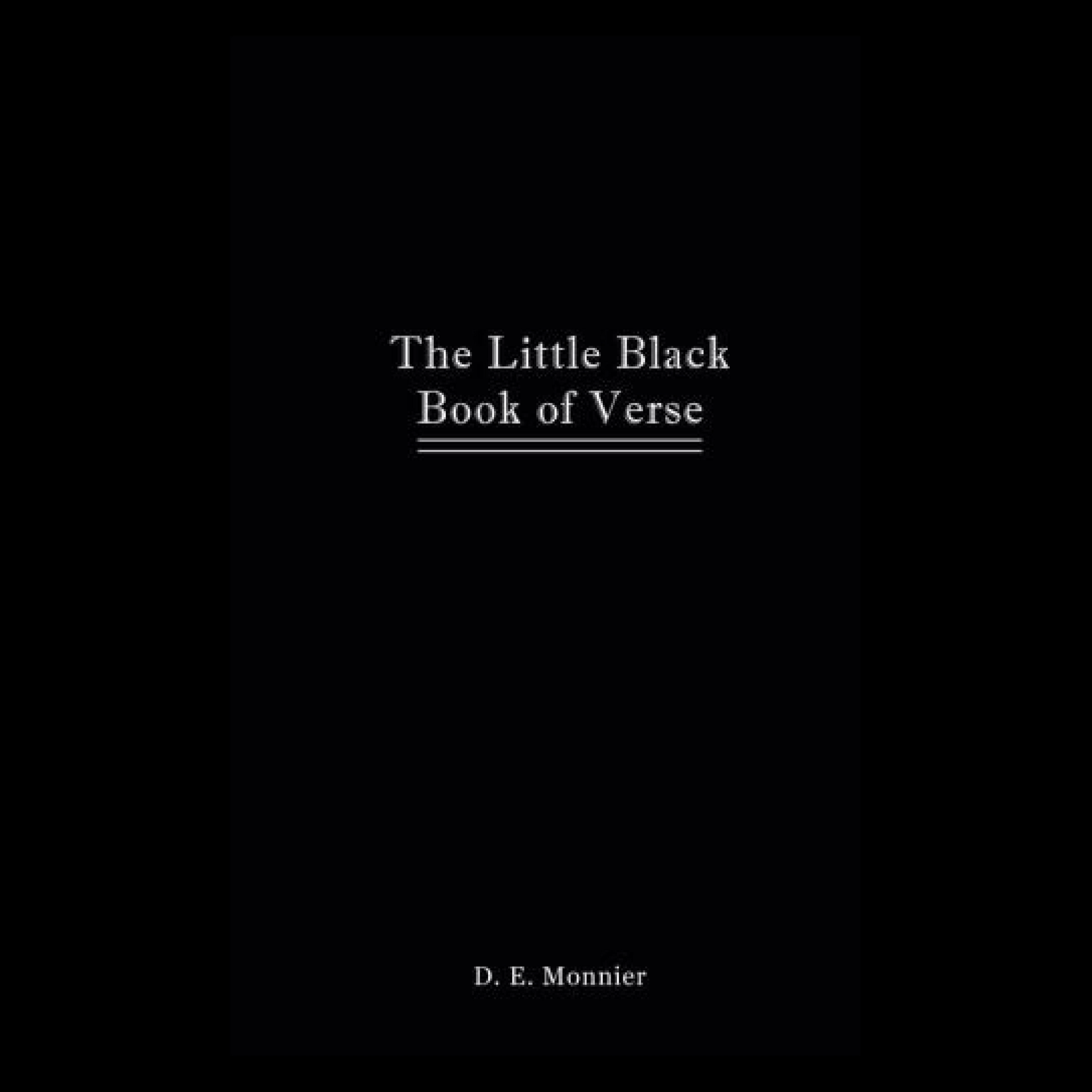 The Little Black Book of Verse Audiobook by D. E. Monnier