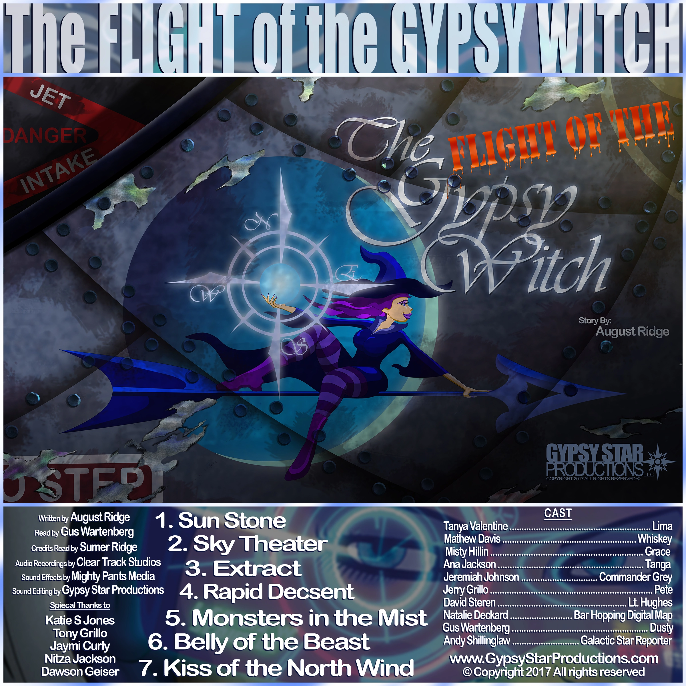 The Flight of the Gypsy Witch by August Ridge Audiobook