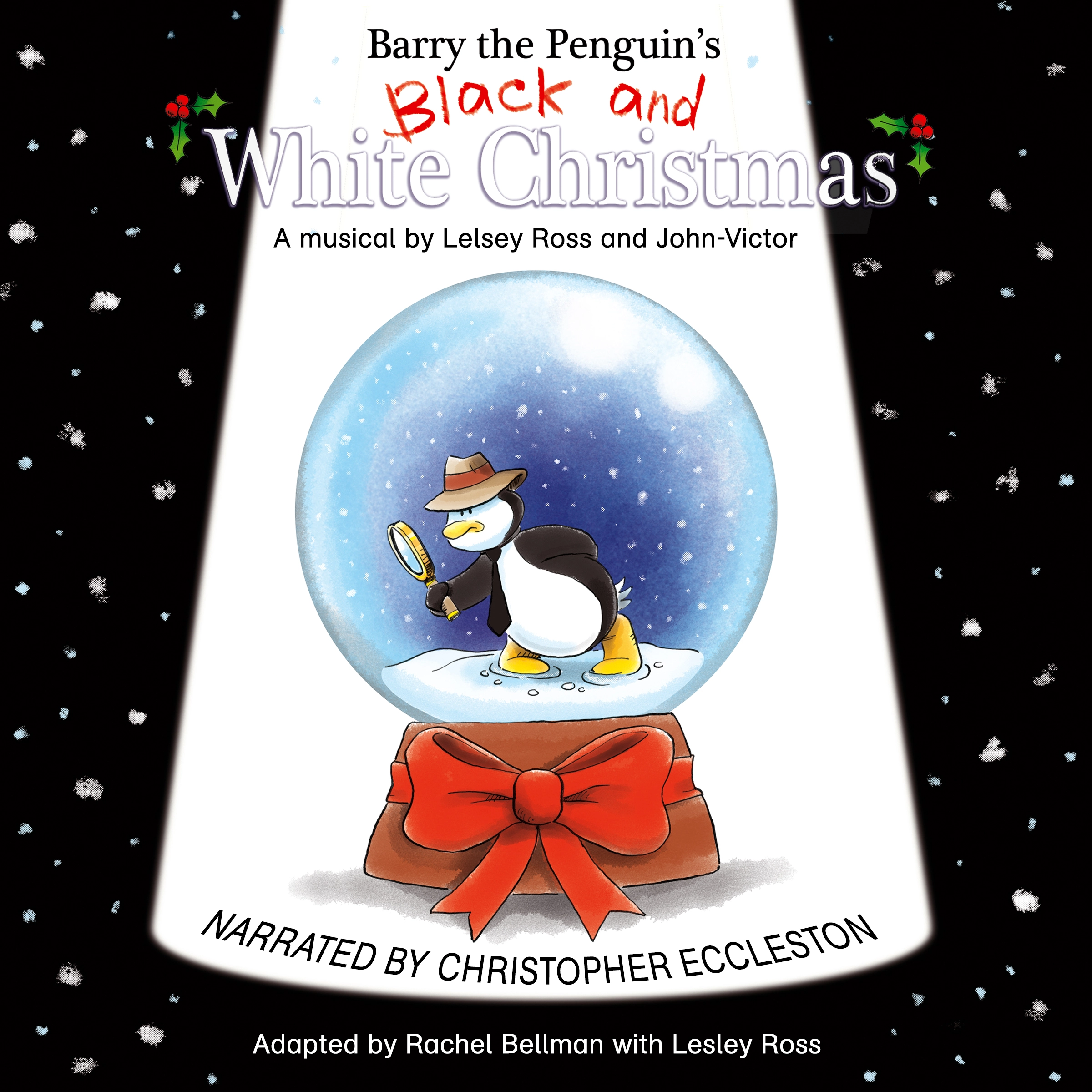 Barry the Penguin's Black and White Christmas Audiobook by Rachel Bellman