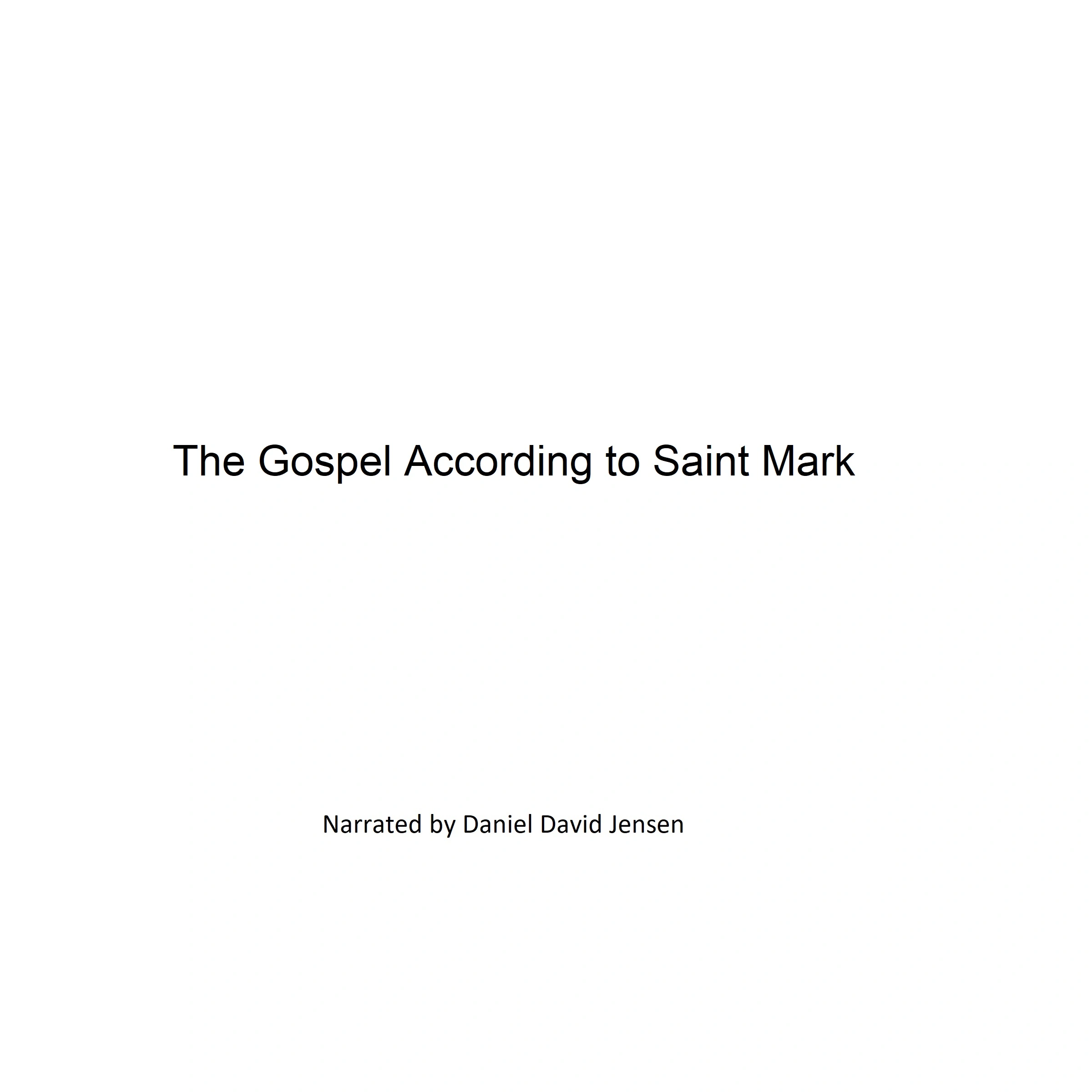 The Gospel According to Saint Mark by KJV Audiobook