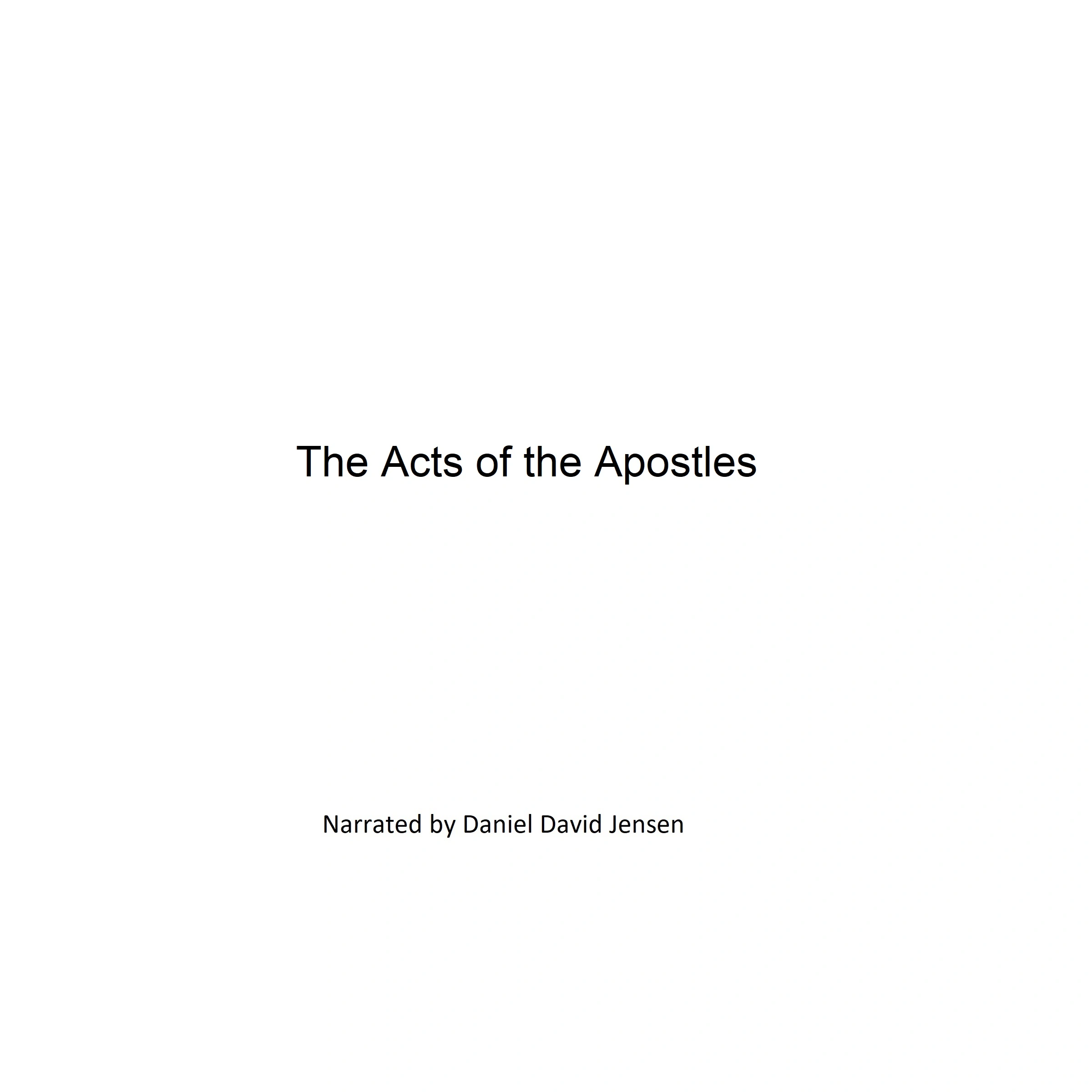 The Acts of the Apostles Audiobook by KJV