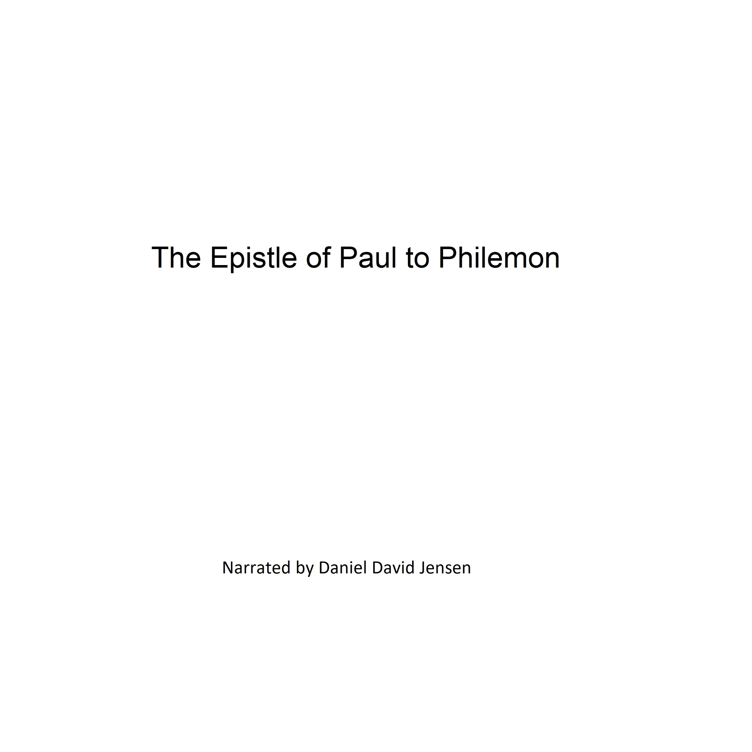 The Epistle of Paul to Philemon Audiobook by KJV