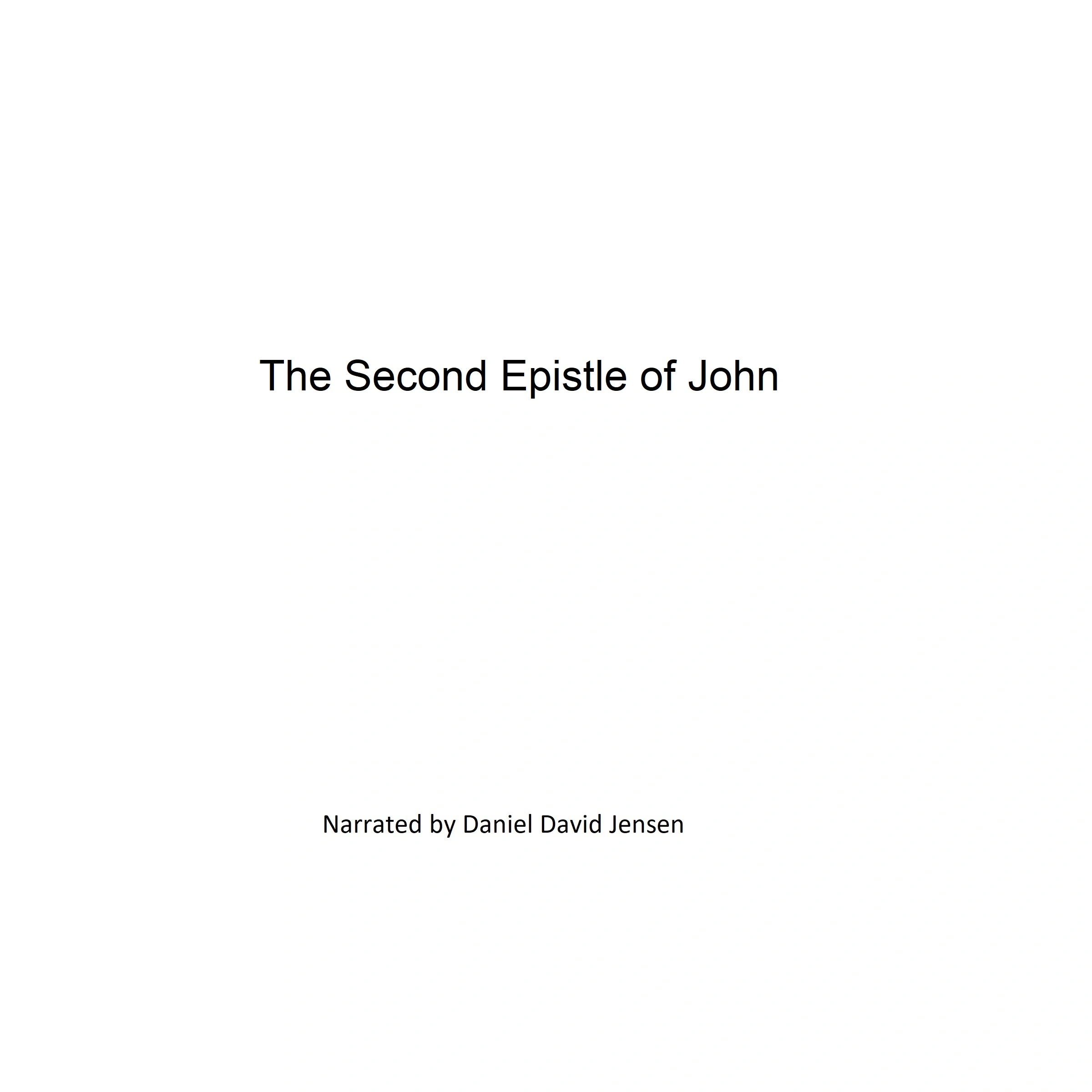 The Second Epistle General of John by KJV Audiobook