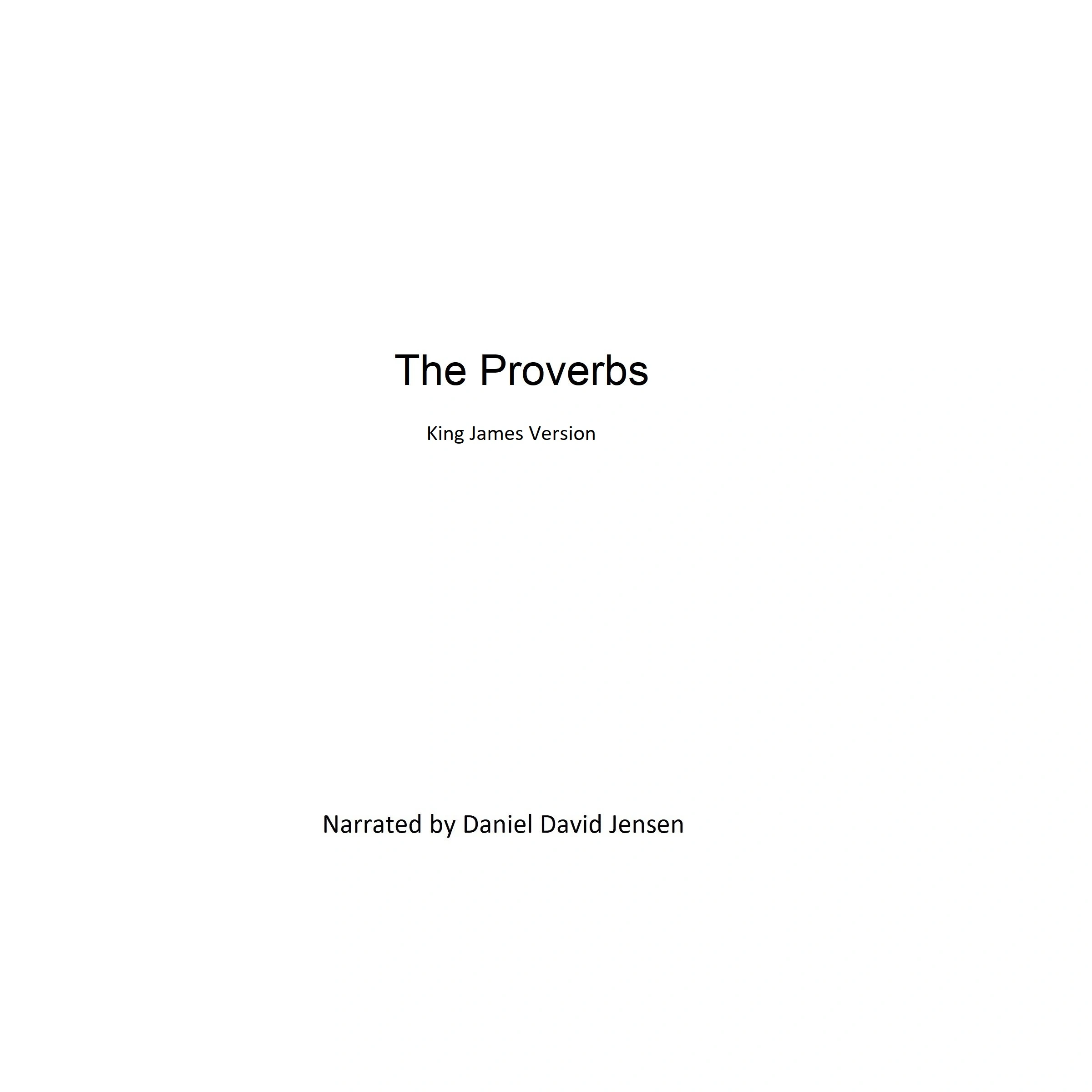 The Proverbs Audiobook by KJV