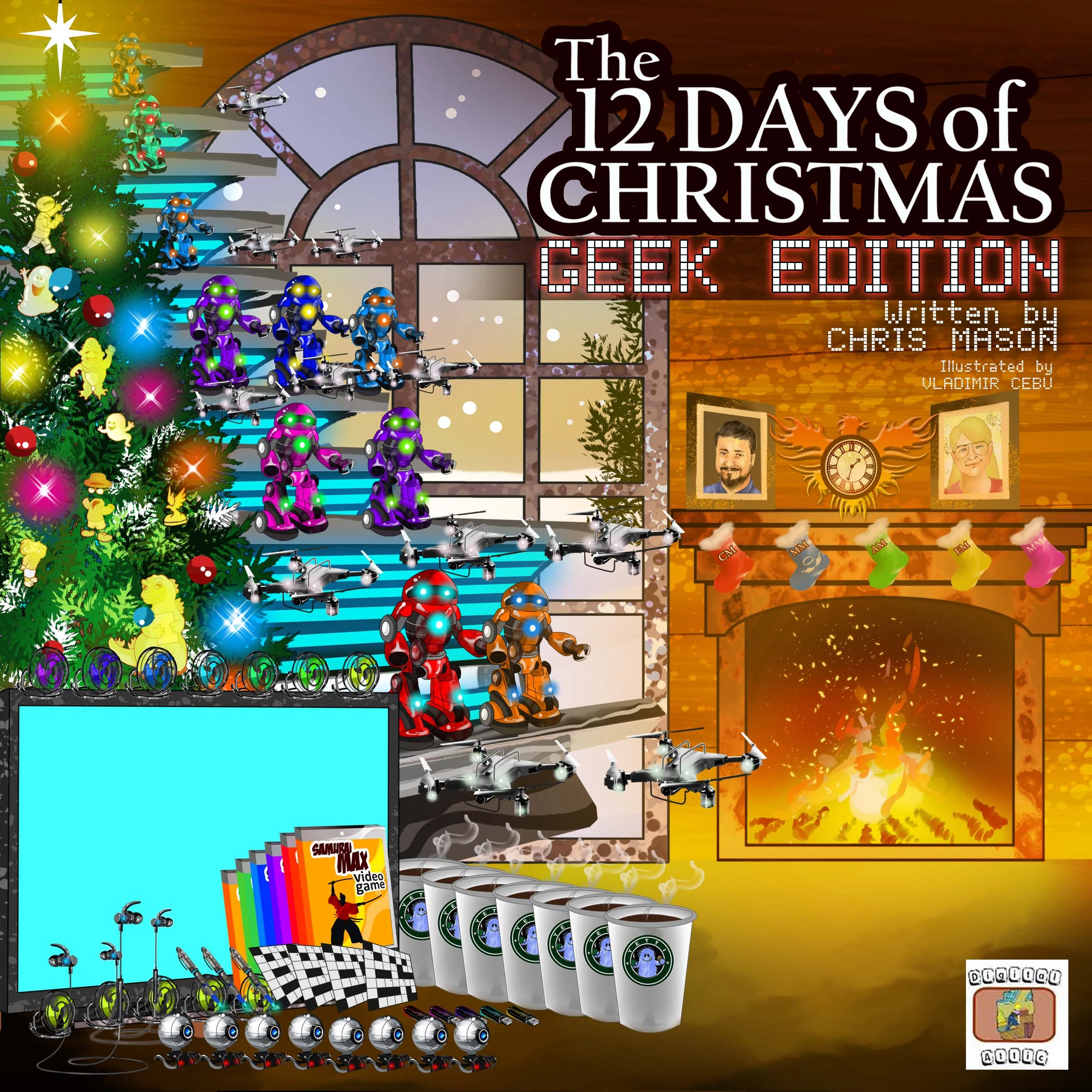 The 12 Days of Christmas Geek Edition by Chris Mason Audiobook