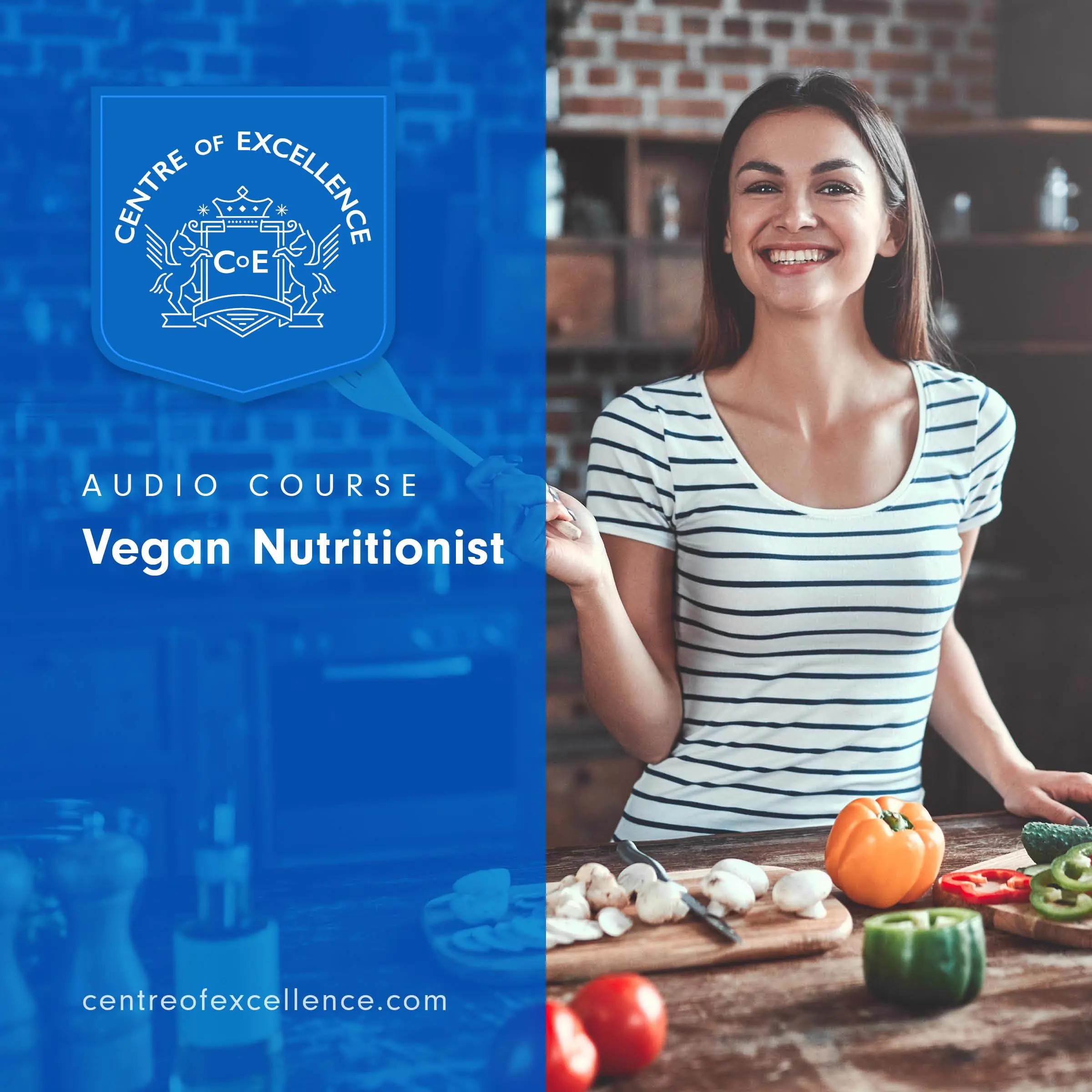 Vegan Nutritionist Audio Course by Centre of Excellence