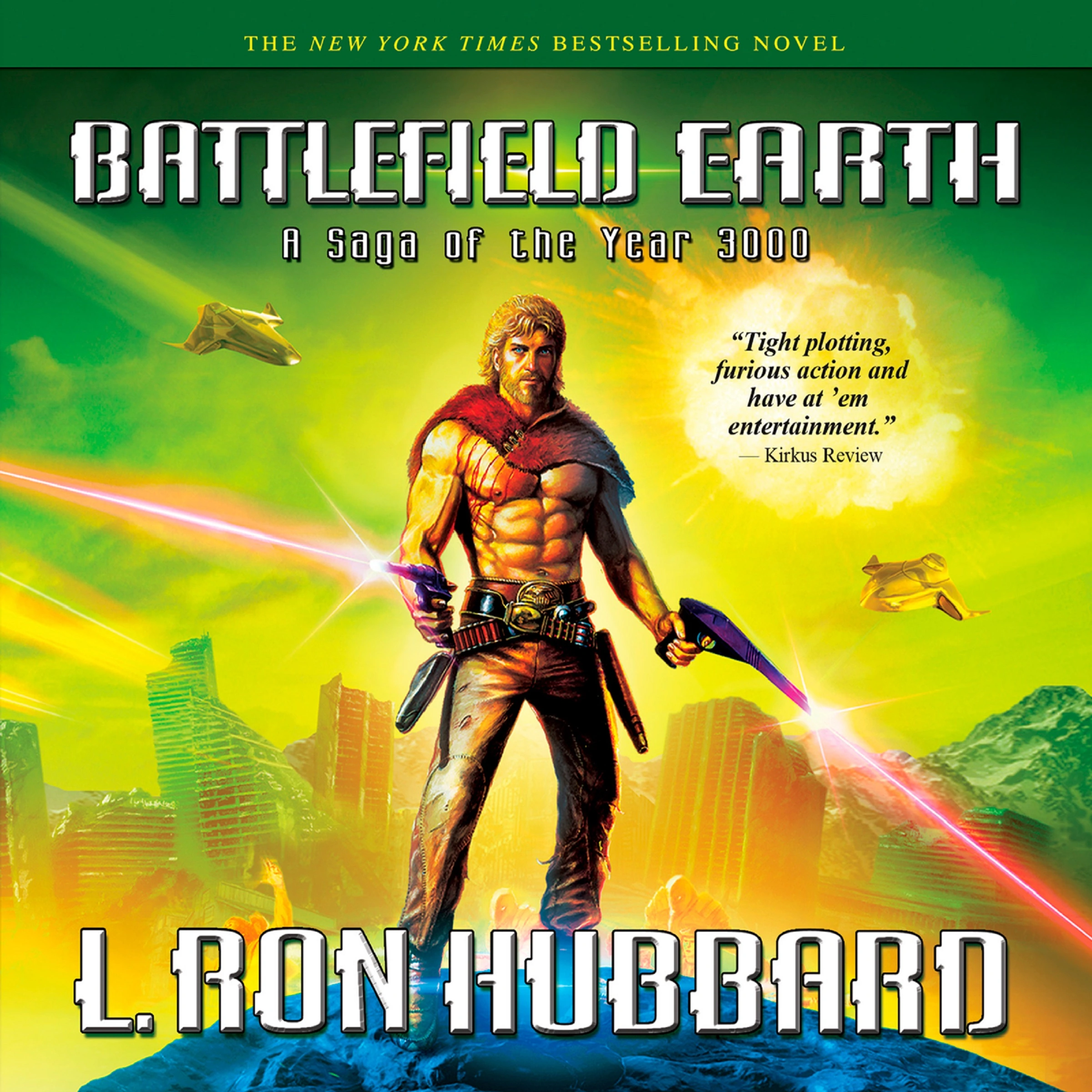 Battlefield Earth Audiobook (Abridged): Science Fiction New York Times Best Seller Audiobook by L. Ron Hubbard