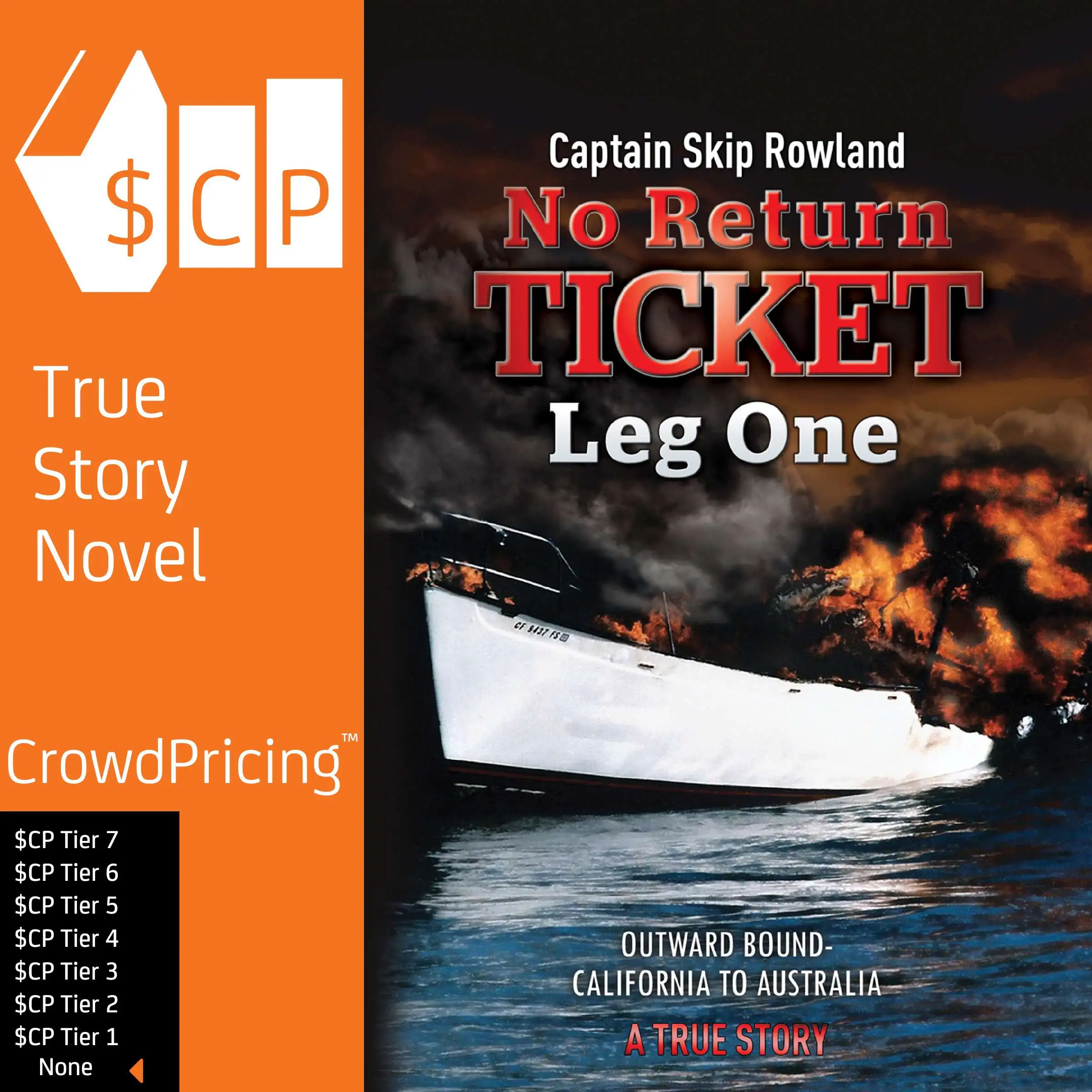 No Return Ticket- Leg One Audiobook by Skip Rowland