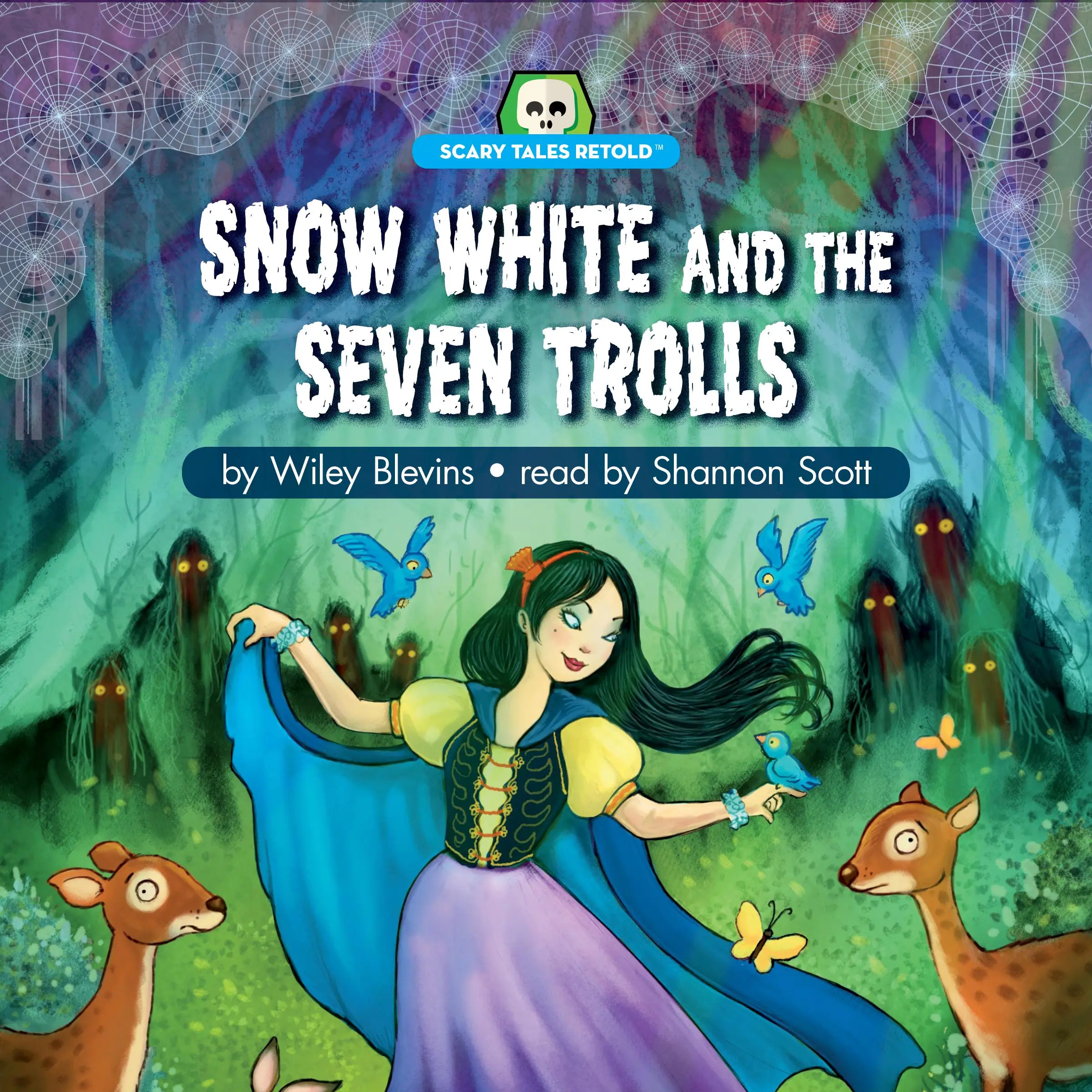 Snow White and the Seven Trolls by Wiley Blevins Audiobook