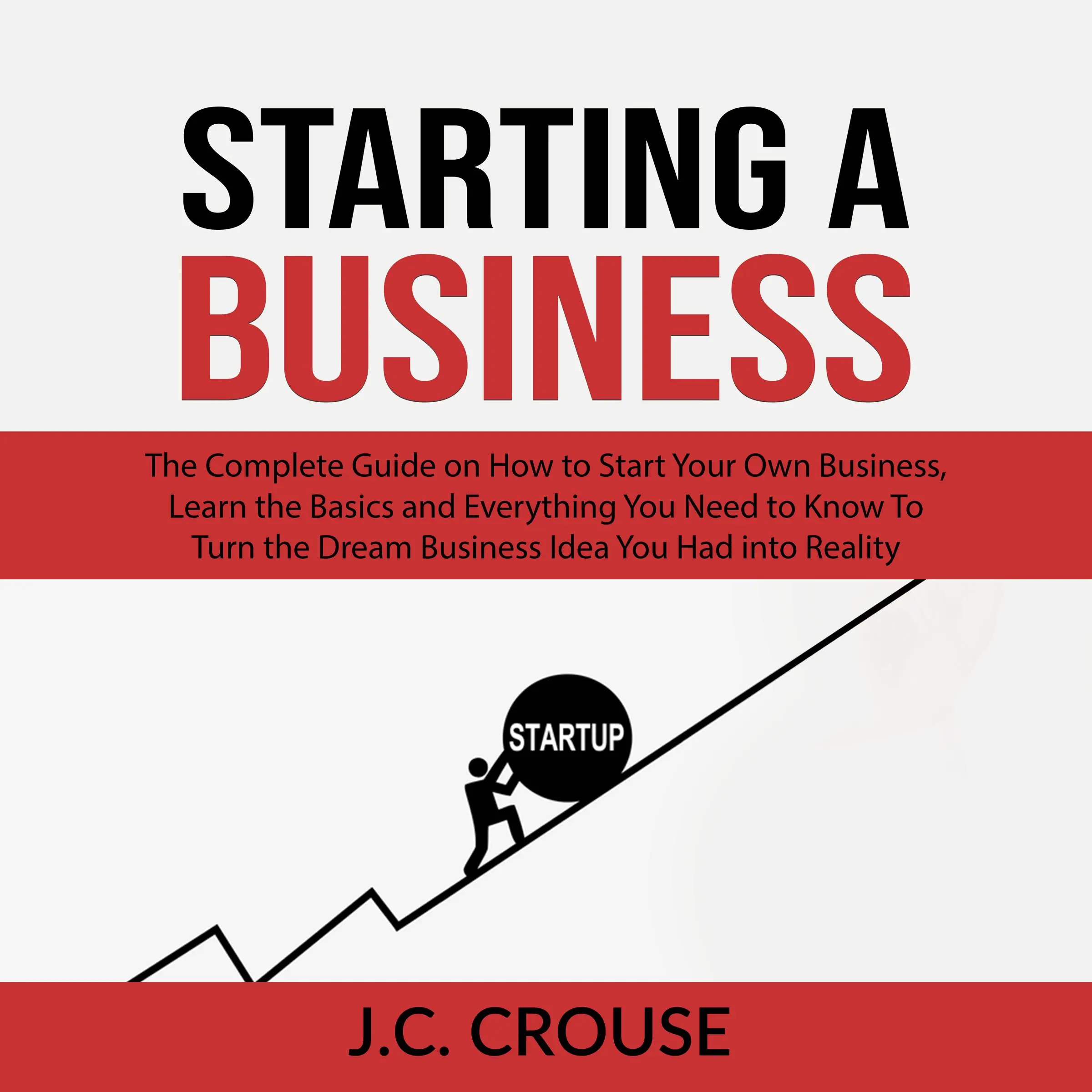 Starting a Business: The Complete Guide on How to Start Your Own Business, Learn the Basics and Everything You Need to Know To Turn the Dream Business Idea You Had into Reality by J.C. Crouse Audiobook