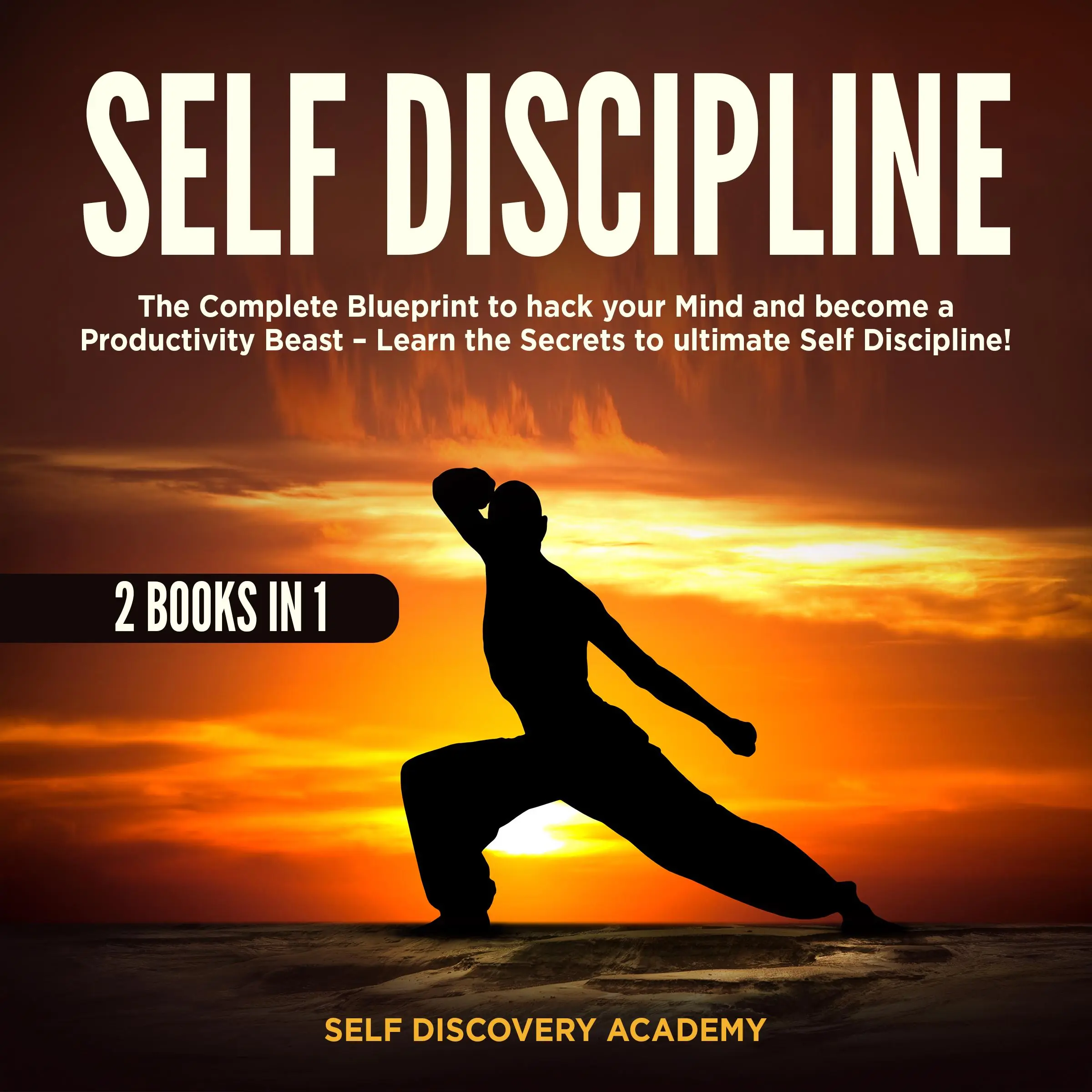 Self Discipline 2 Books in 1: The Complete Blueprint to hack your Mind and become a Productivity Beast – Learn the Secrets to ultimate Self Discipline! by Self Discovery Academy