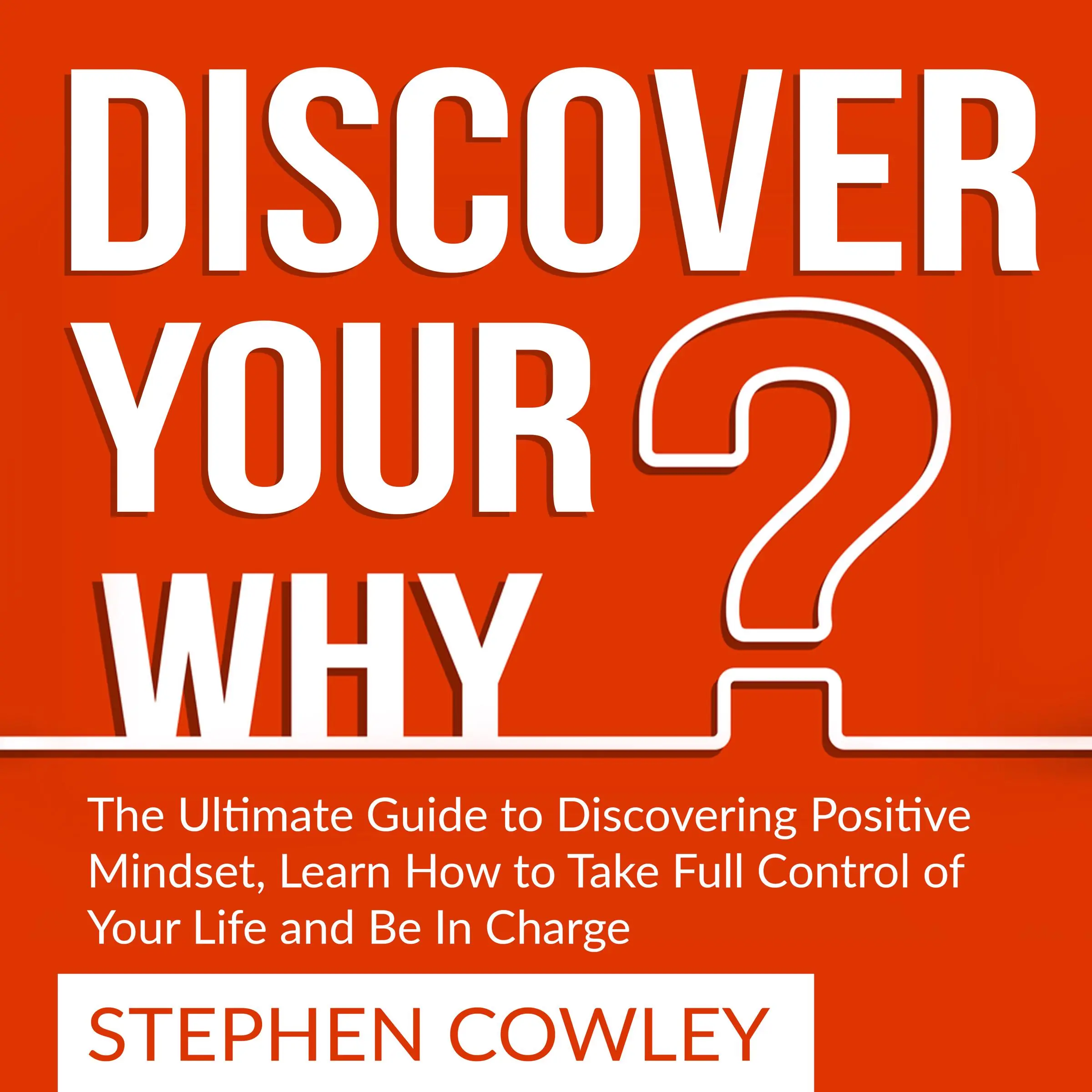 Discover Your Why: The Ultimate Guide to Discovering Positive Mindset, Learn How to Take Full Control of Your Life and Be In Charge by Stephen Cowley Audiobook