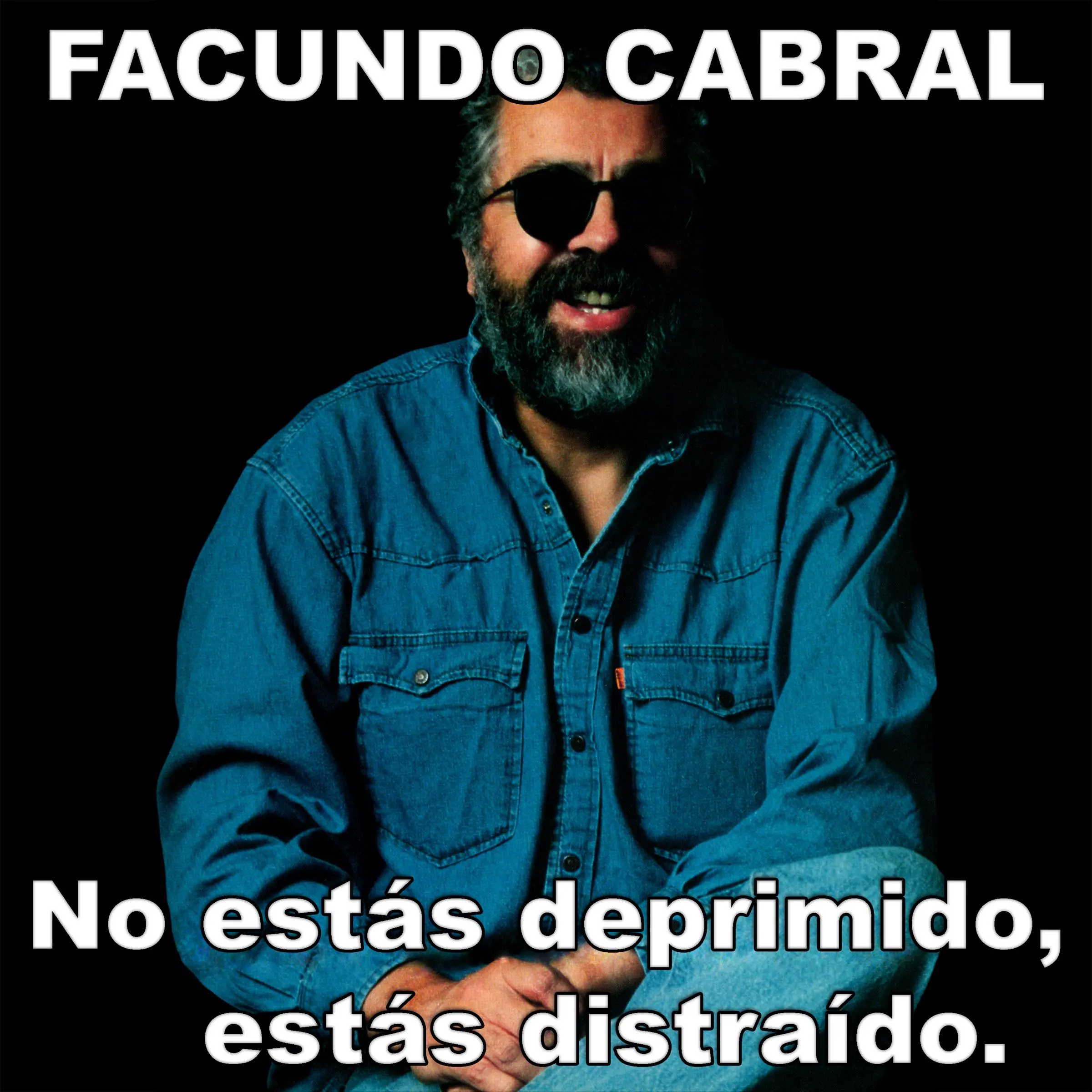 No estás deprimido, estás distraido Audiobook by Facundo Cabral
