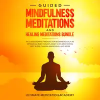 Guided Mindfulness Meditations and Healing Meditations Bundle Audiobook by Ultimate Meditation Academy