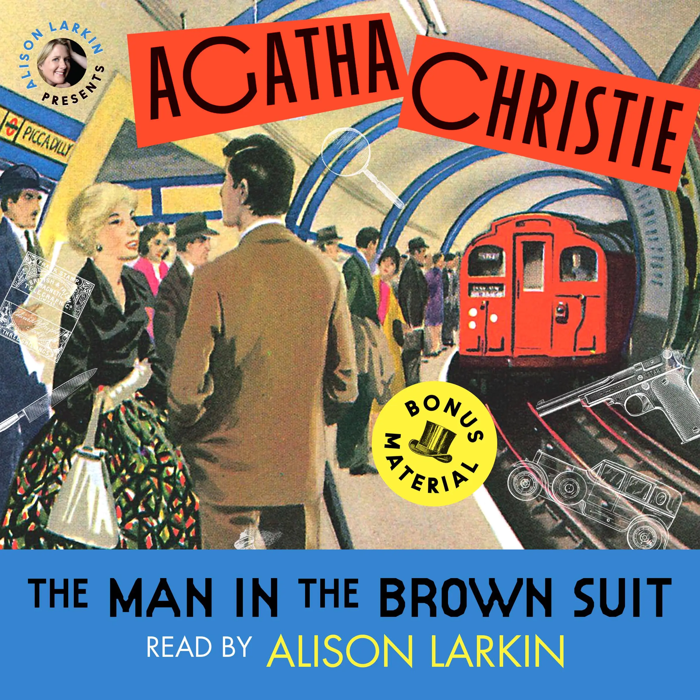 The Man in the Brown Suit and The Case of the Missing Will by Agatha Christie Audiobook