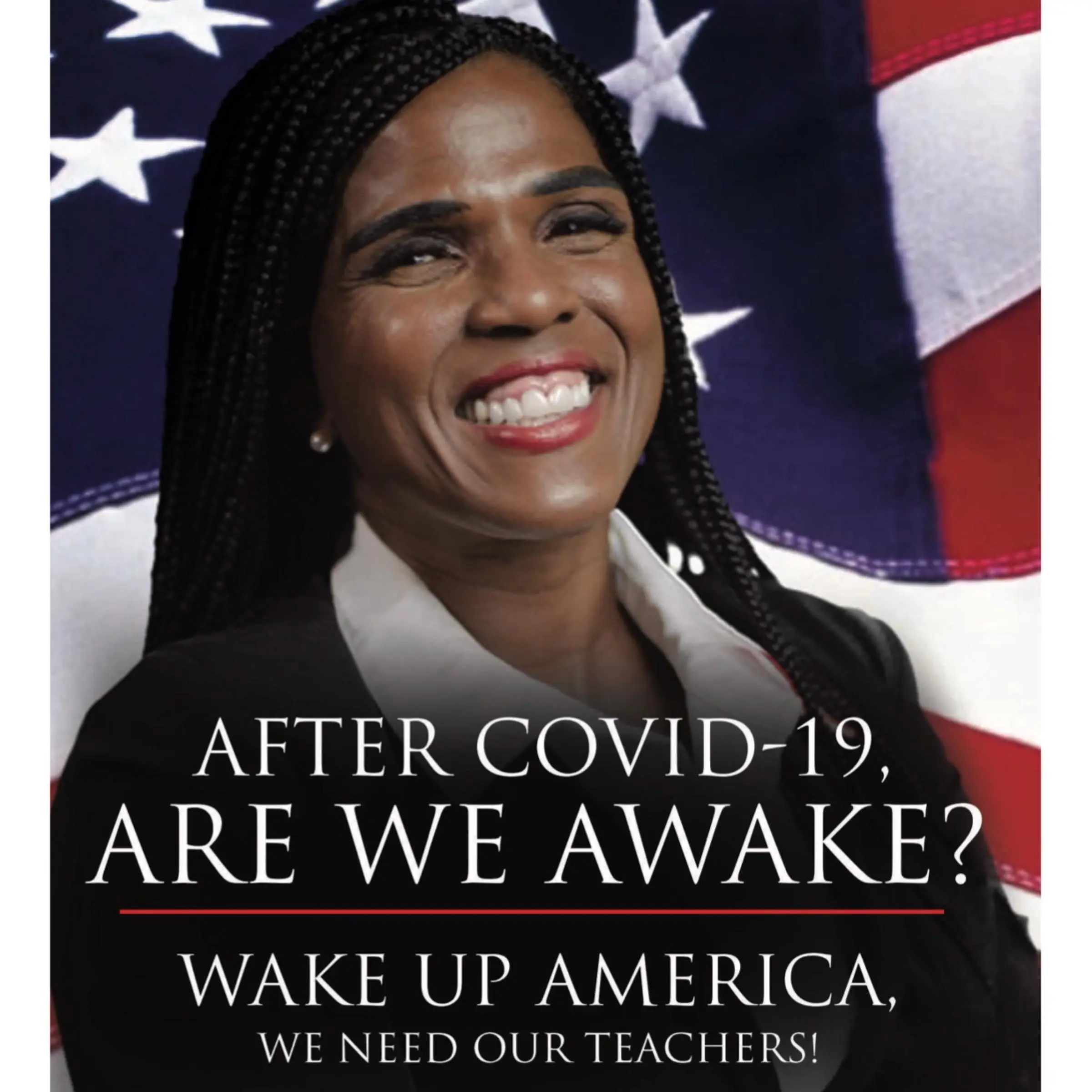 Covid 19 Are We Awake? Wake up America we need our Teachers by Dr. Judy Murray Audiobook