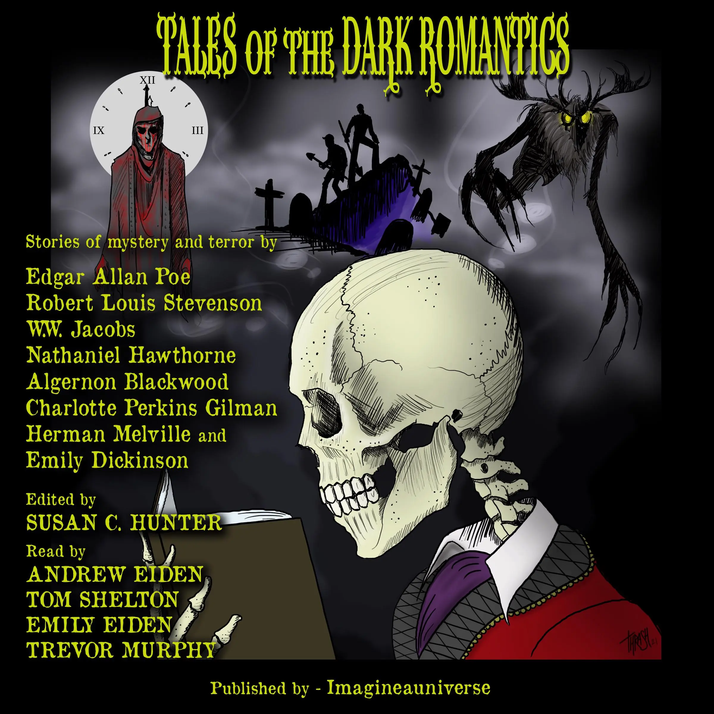 Tales of the Dark Romantics Audiobook by Susan C. Hunter