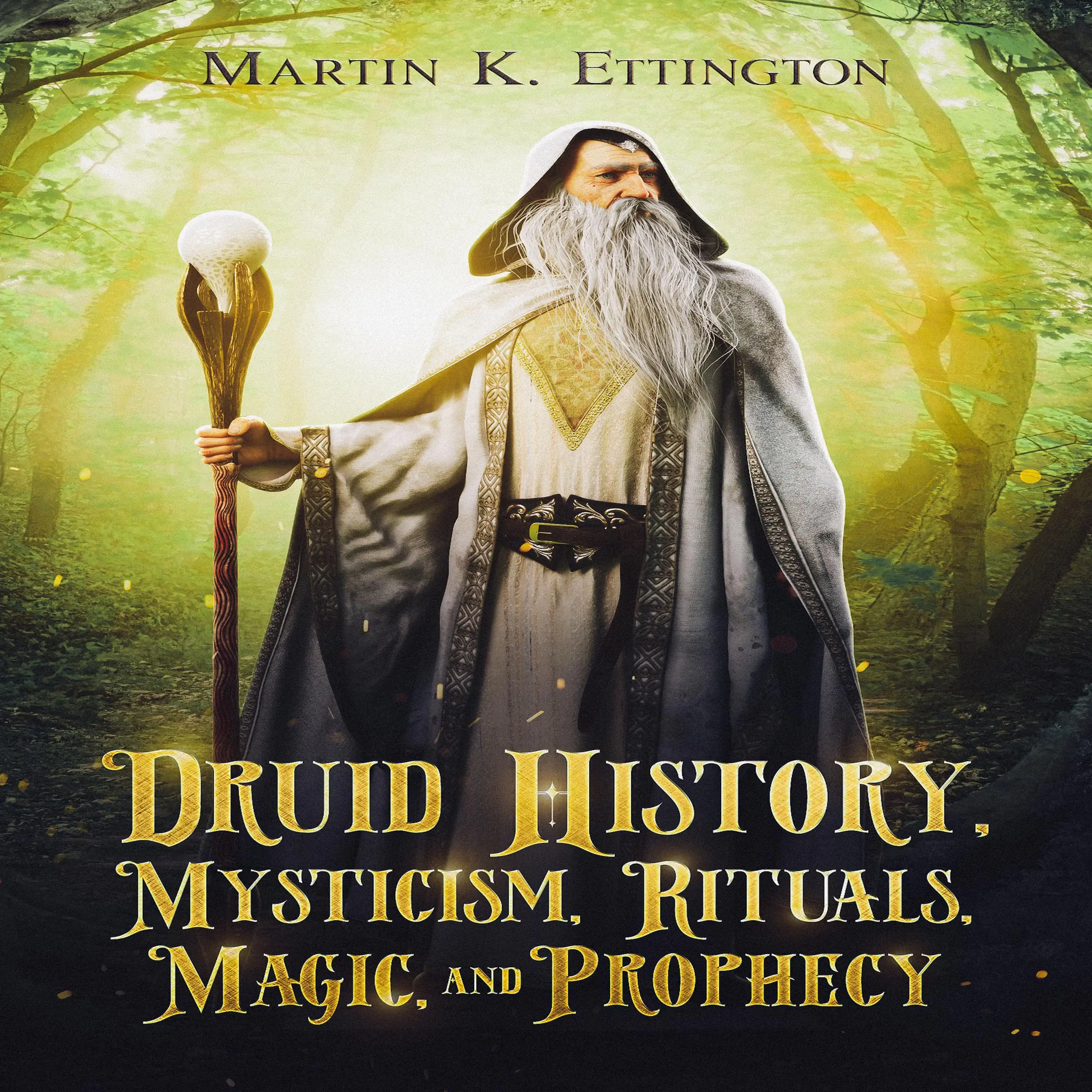 Druid History, Mysticism, Rituals, Magic, and Prophecy Audiobook by Martin K. Ettington