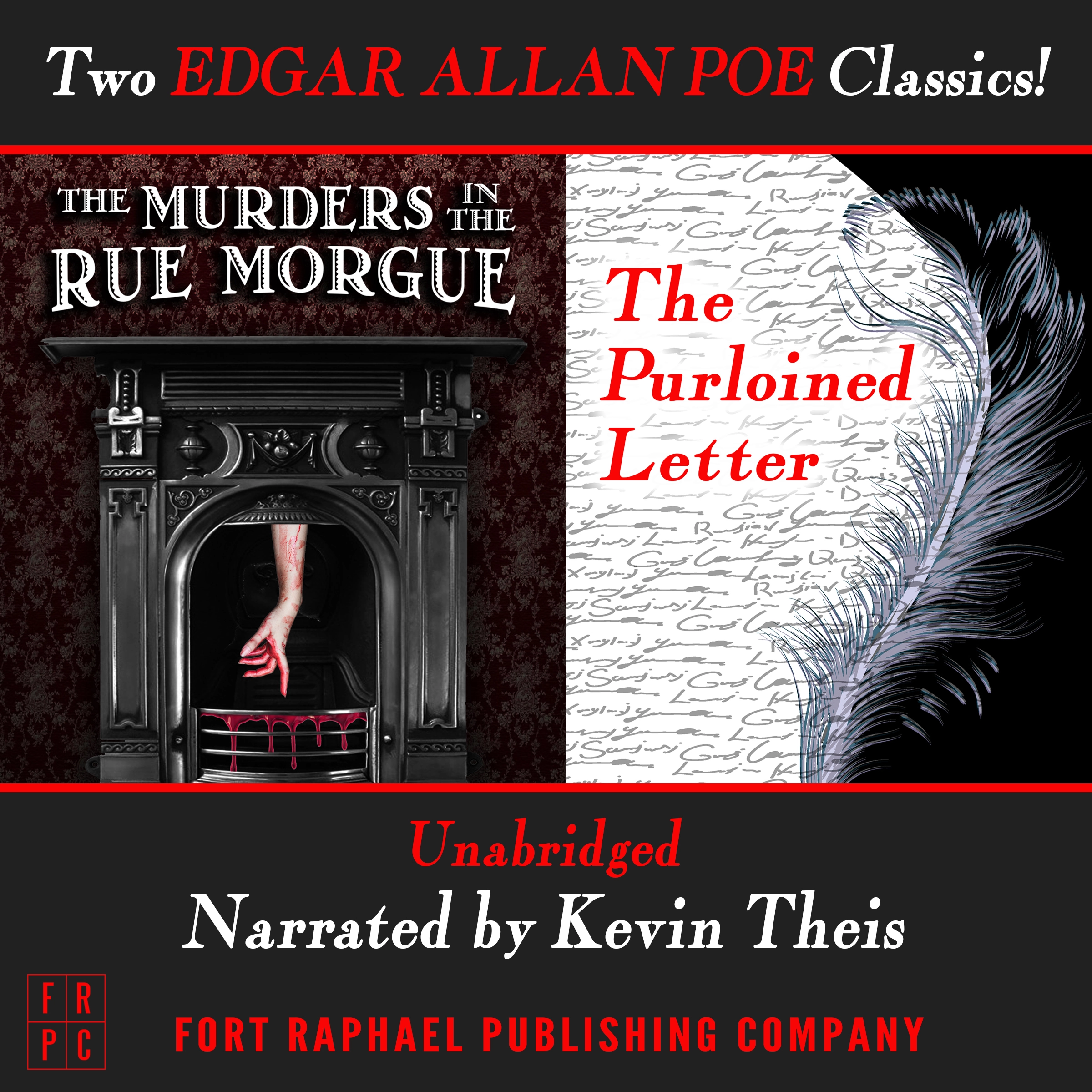 The Murders in the Rue Morgue and The Purloined Letter - Unabridged by Edgar Allan Poe Audiobook