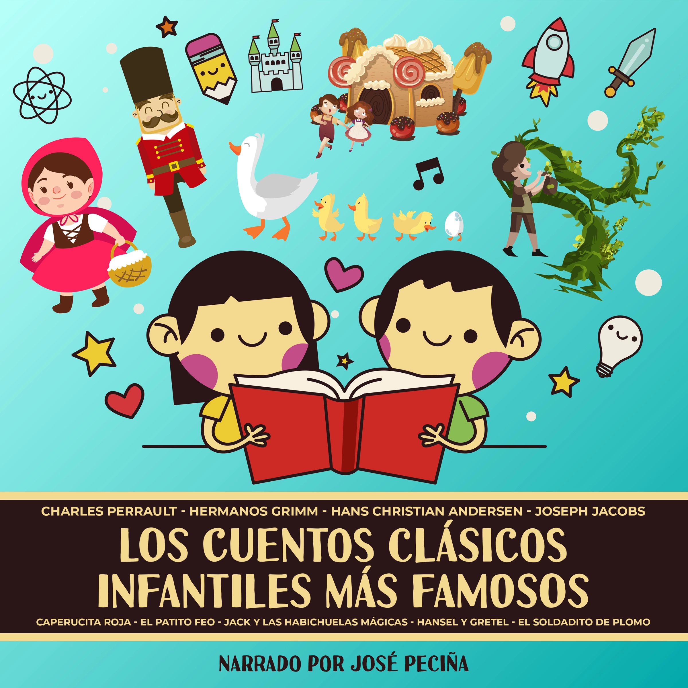 Los Cuentos Clásicos Infantiles Más Famosos by Joseph Jacobs Audiobook