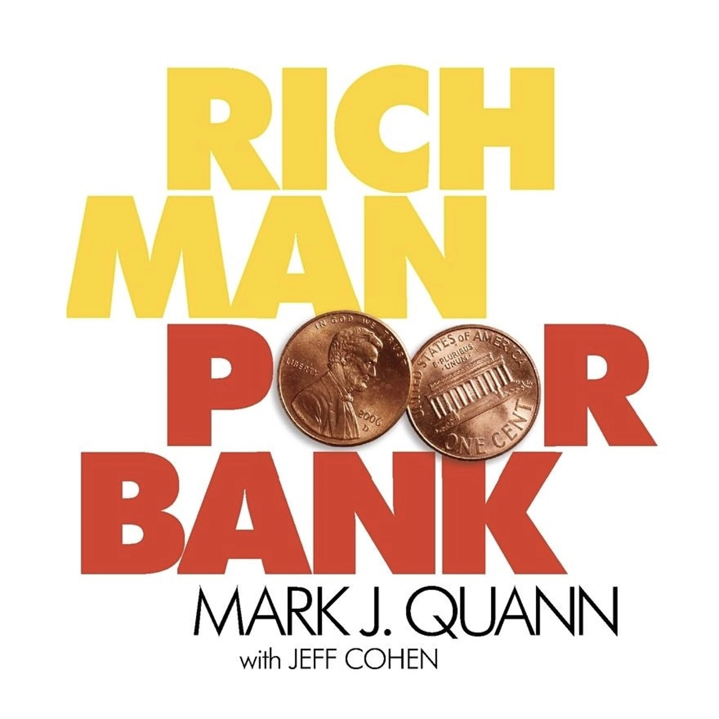 Rich Man Poor Bank by Jeff Cohen Audiobook