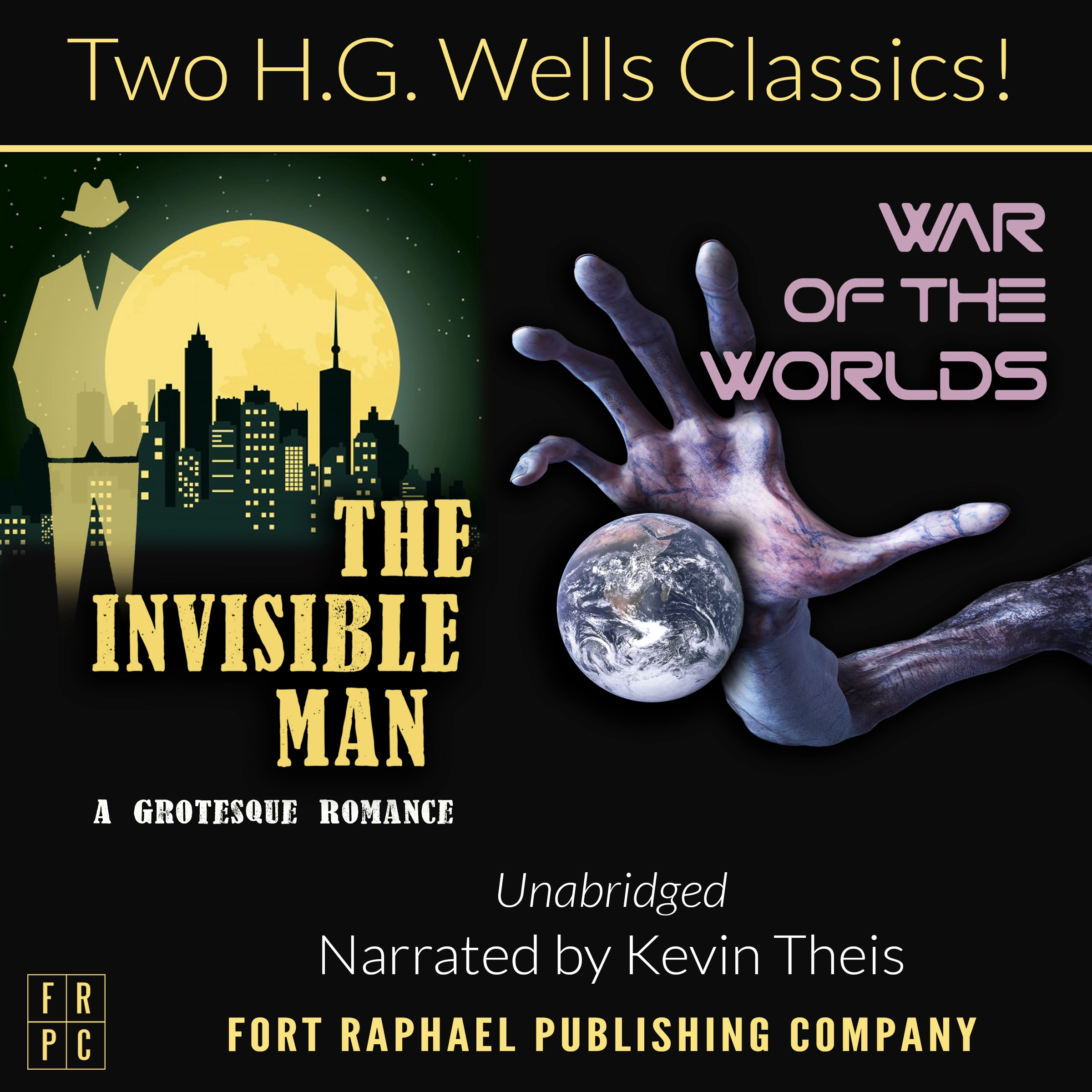 The Invisible Man and The War of the Worlds by H.G. Wells Audiobook