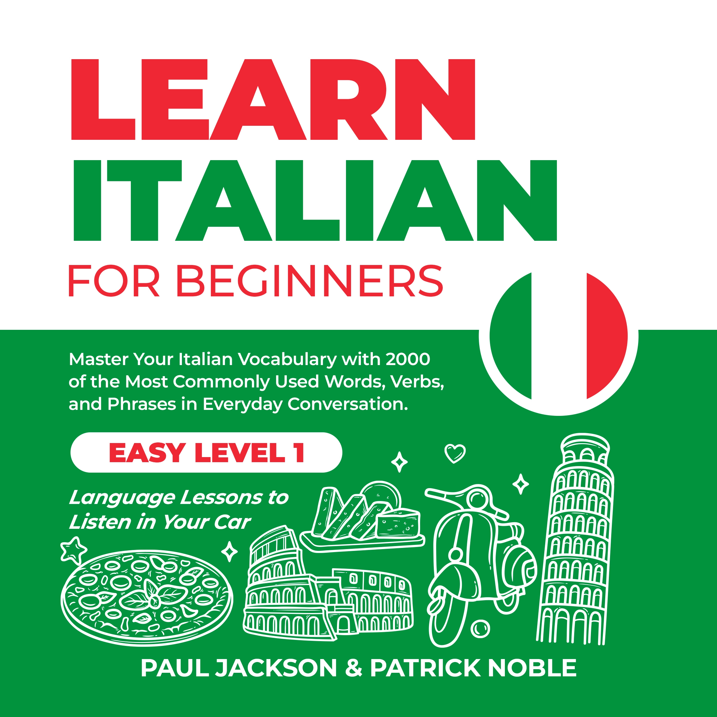 Learn Italian for Beginners by Patrick Noble Audiobook