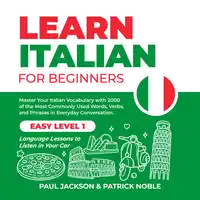 Learn Italian for Beginners Audiobook by Patrick Noble