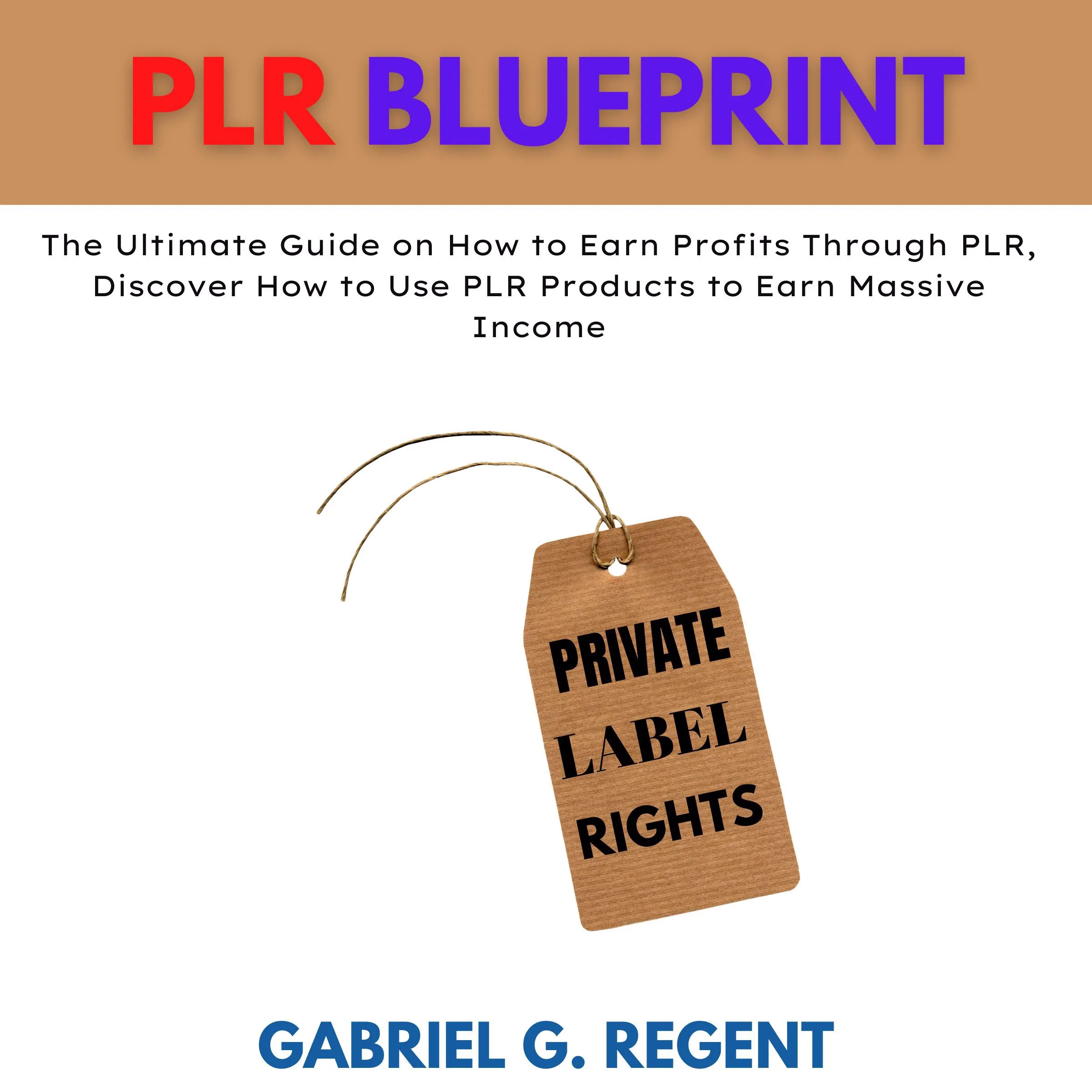 PLR Blueprint by Gabriel G. Regent Audiobook