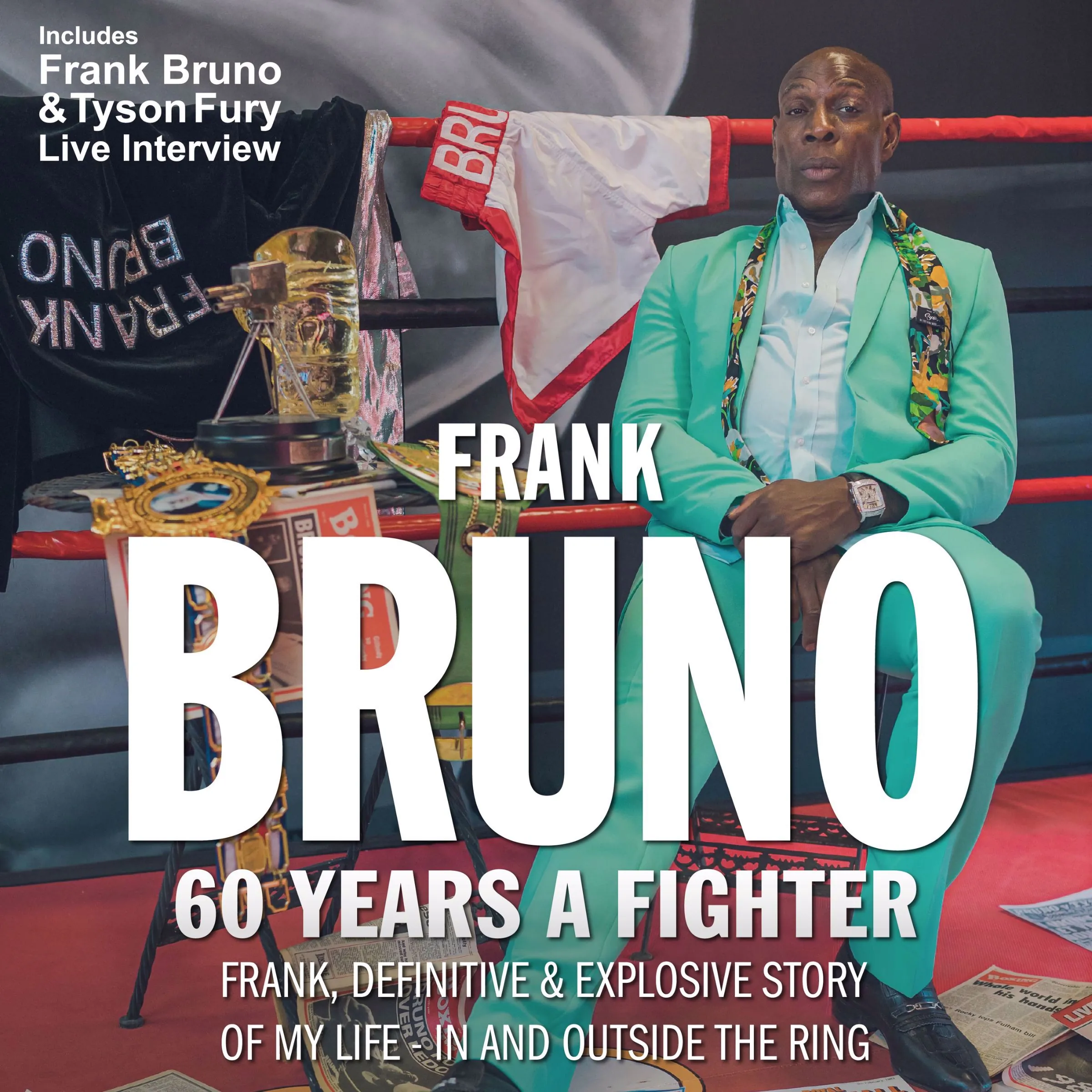 Bruno 60 Years a Fighter by Nick Owens Audiobook