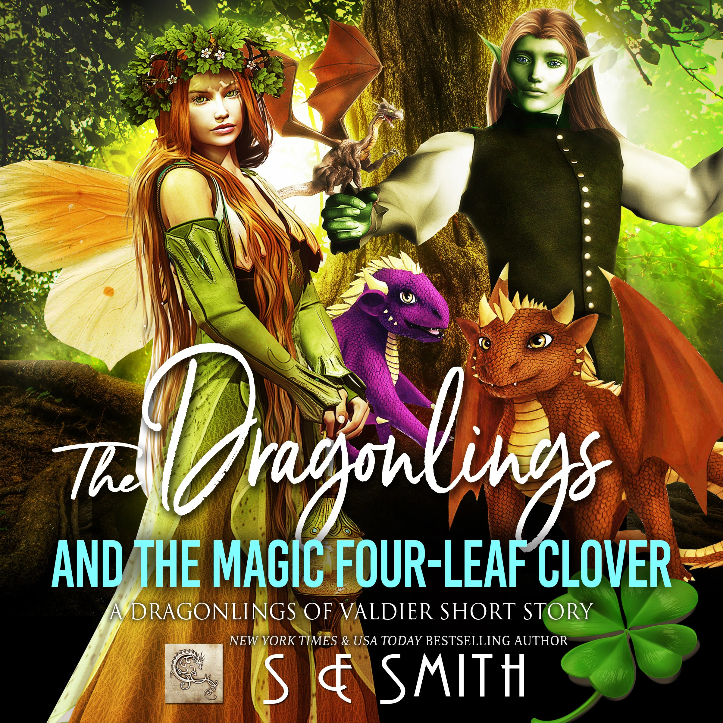 The Dragonlings and the Magic Four-Leaf Clover Audiobook by S.E. Smith