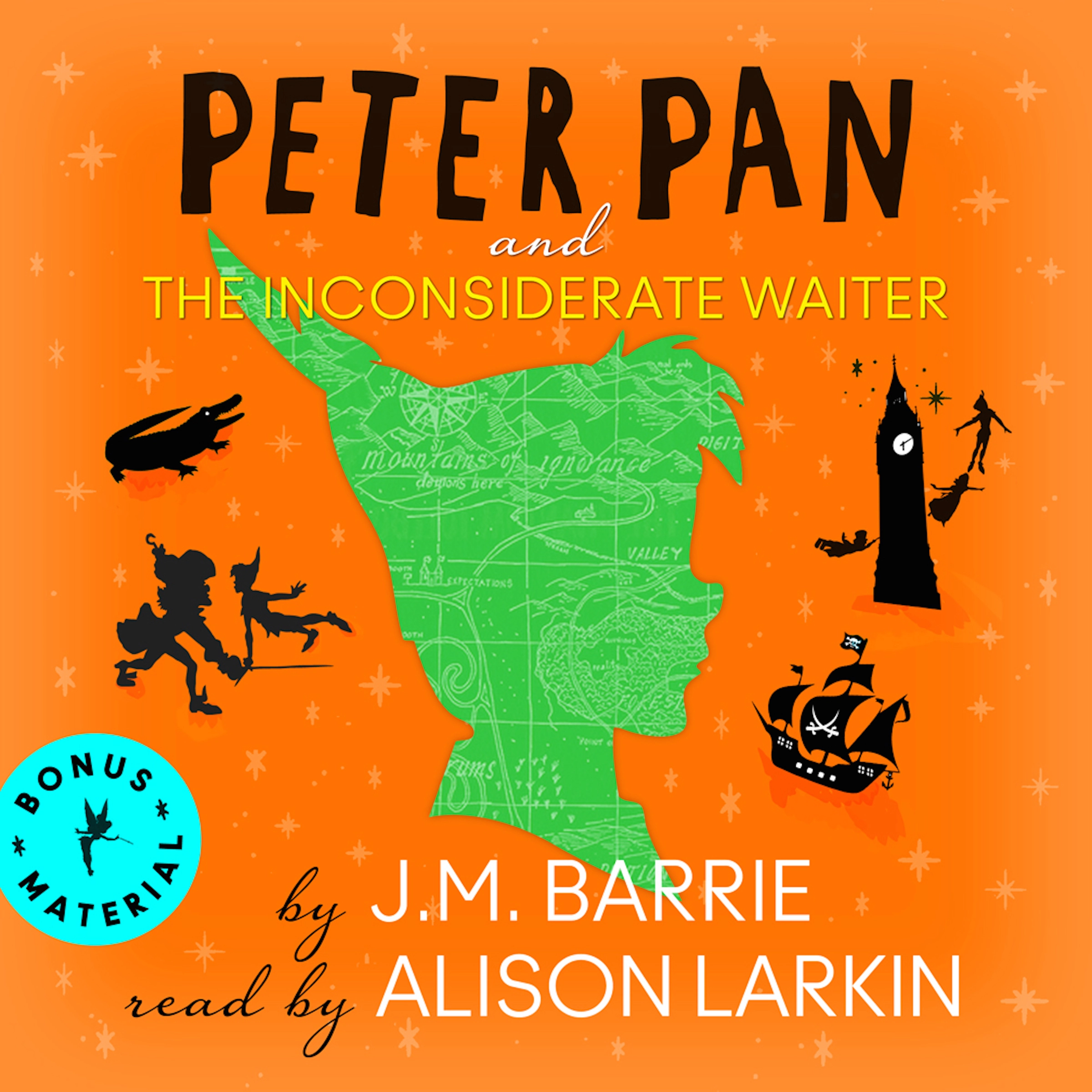 Peter Pan and The Inconsiderate Waiter Audiobook by J.M. Barrie