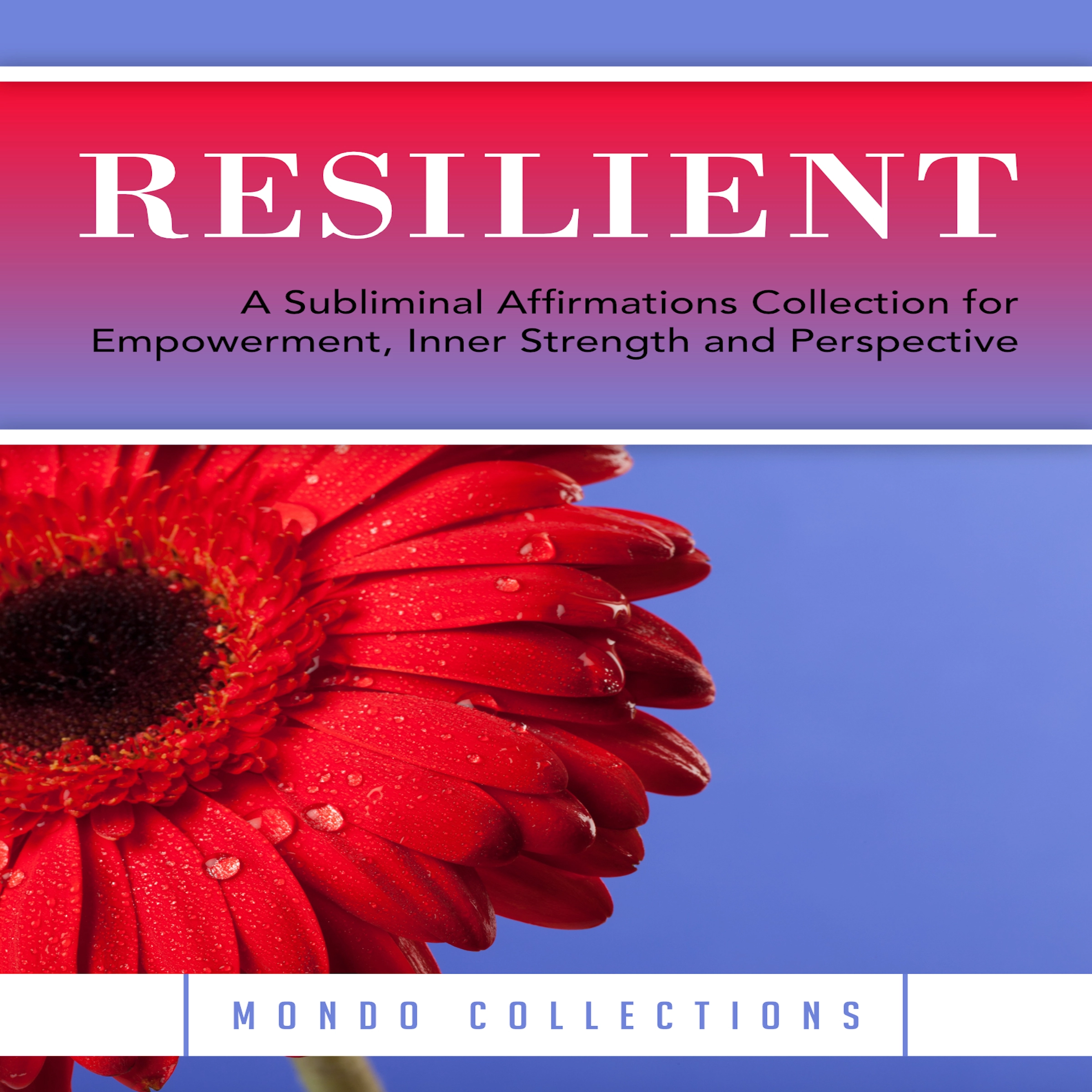 Resilient: A Subliminal Affirmations Collection for Empowerment, Inner Strength and Perspective by Mondo Collections Audiobook