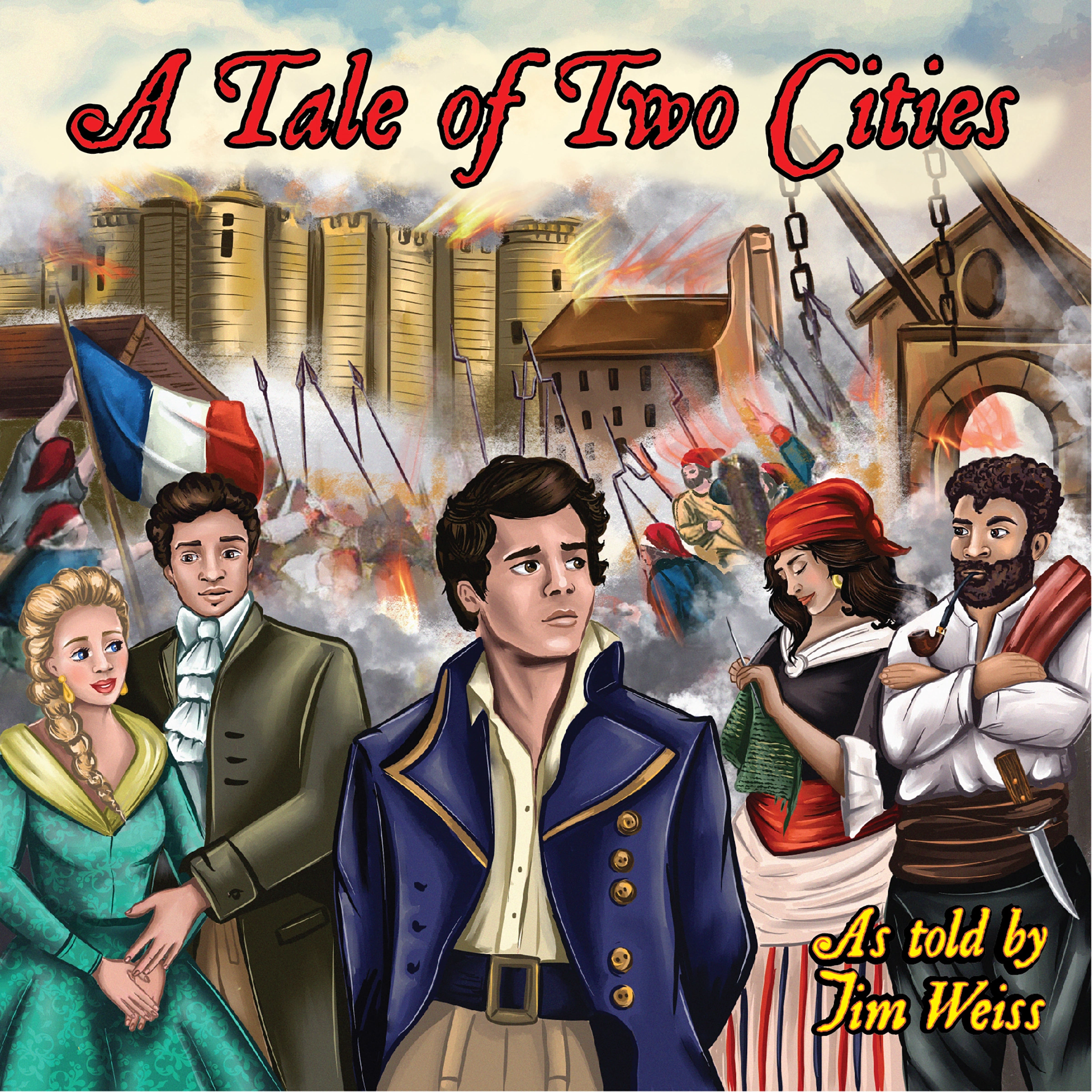 A Tale of Two Cities Audiobook by Jim Weiss