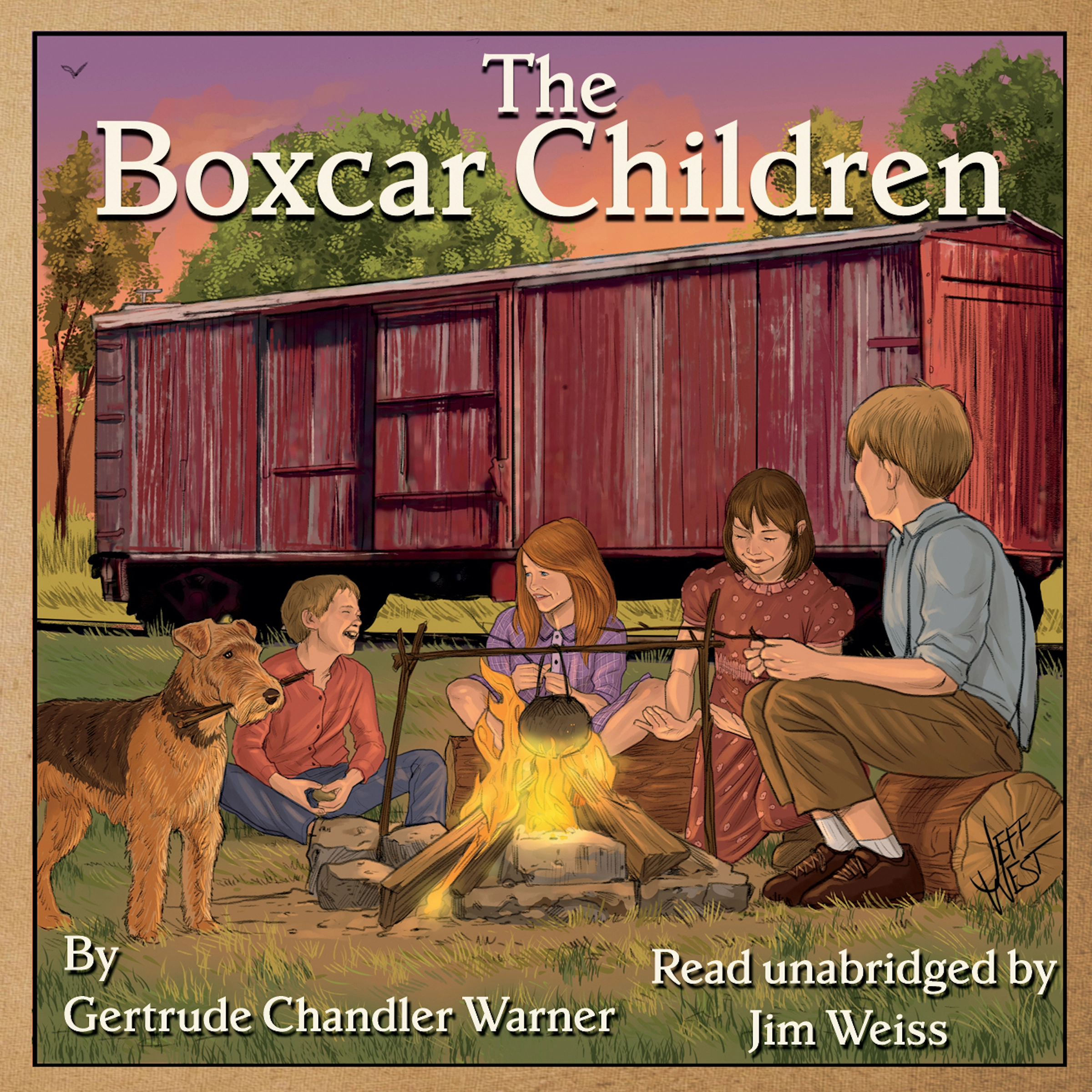 The Boxcar Children by Jim Weiss Audiobook