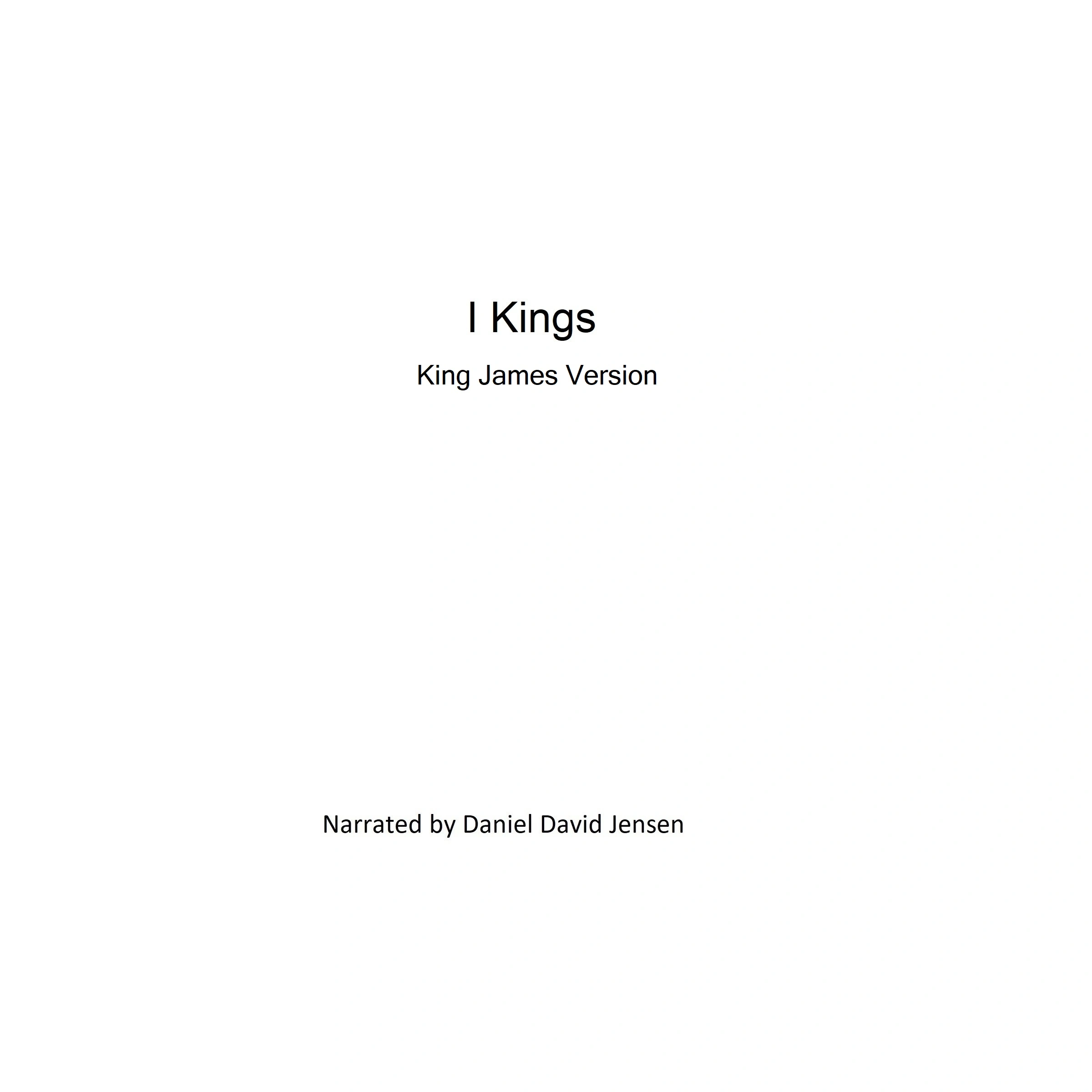 I Kings by KJV