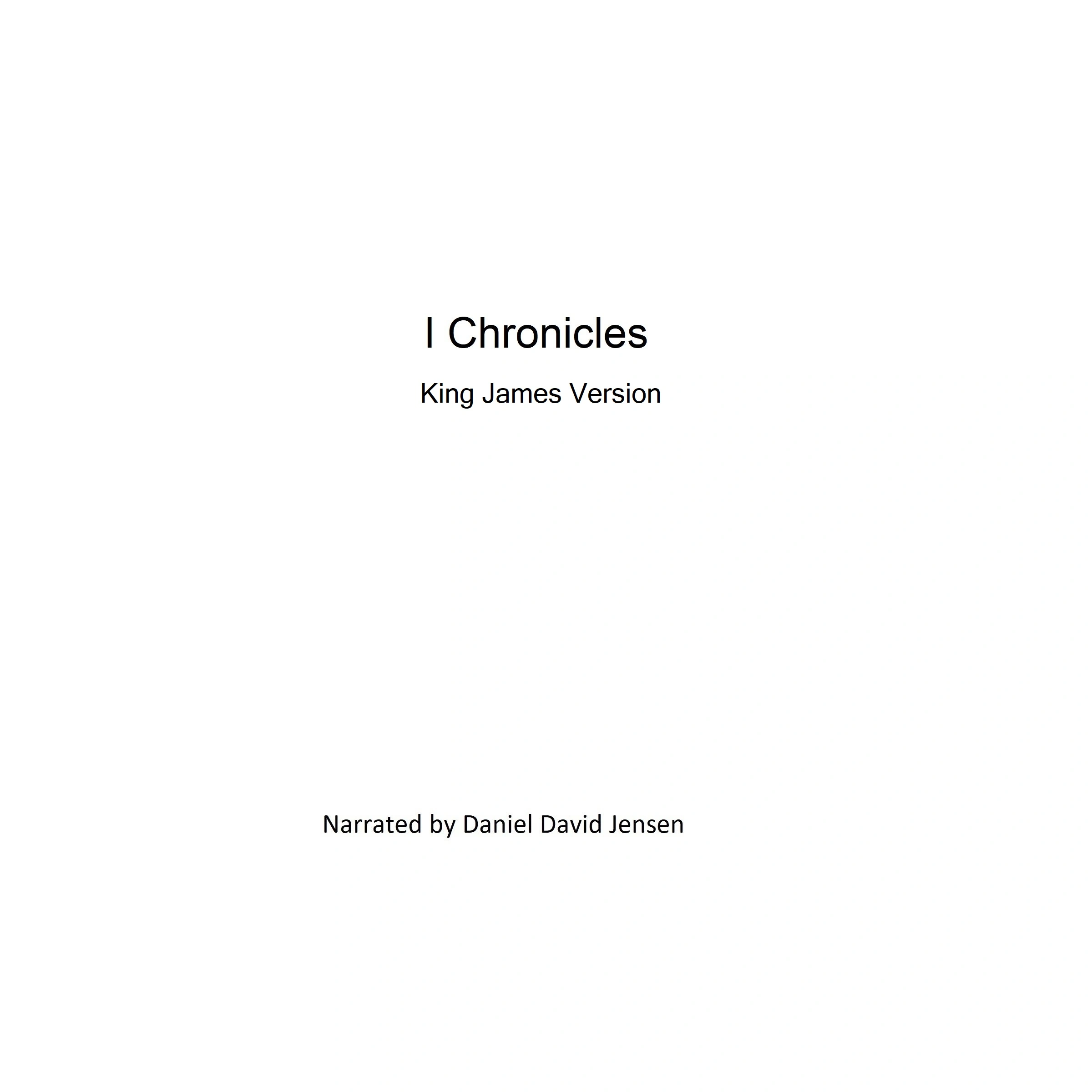 I Chronicles by KJV