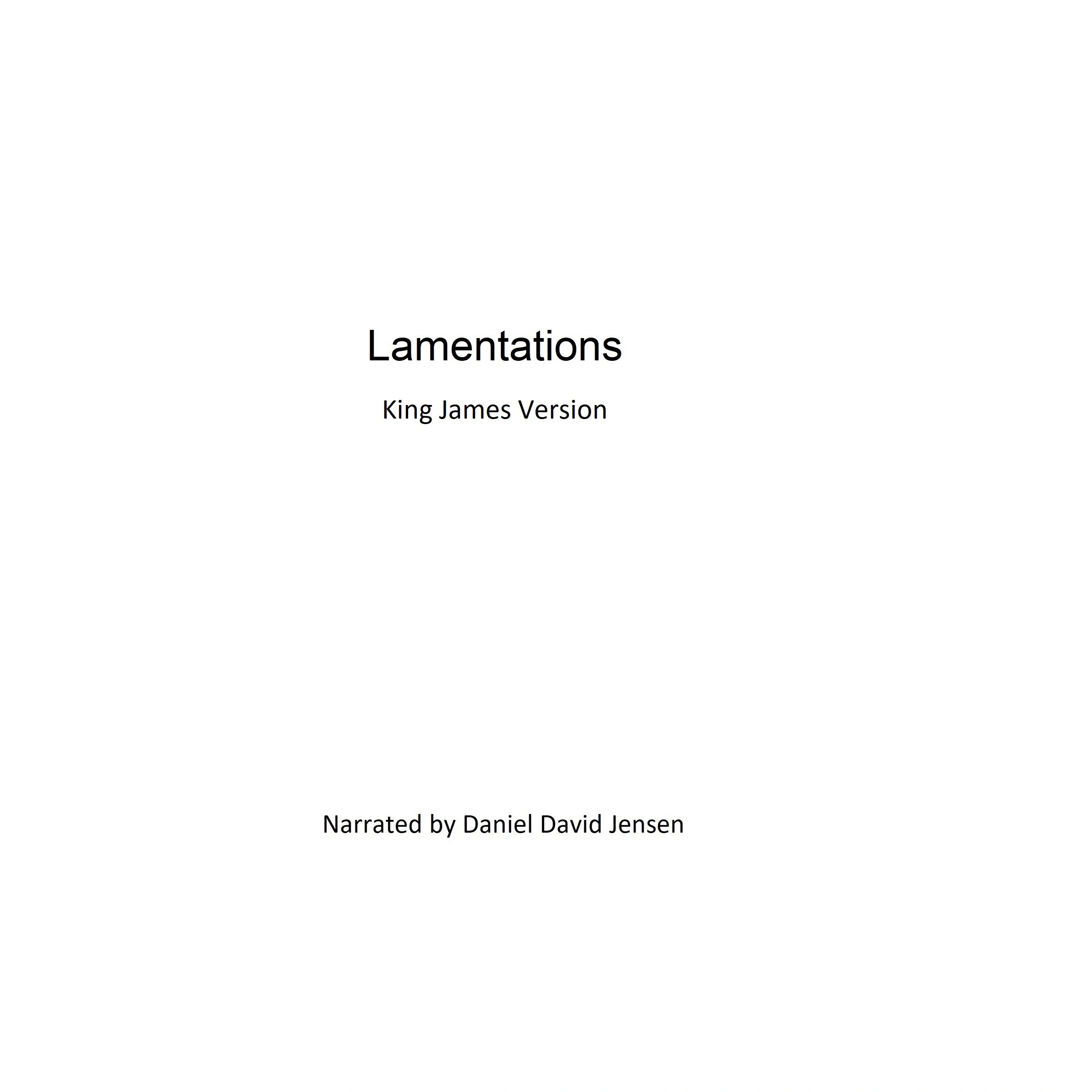 Lamentations by KJV Audiobook