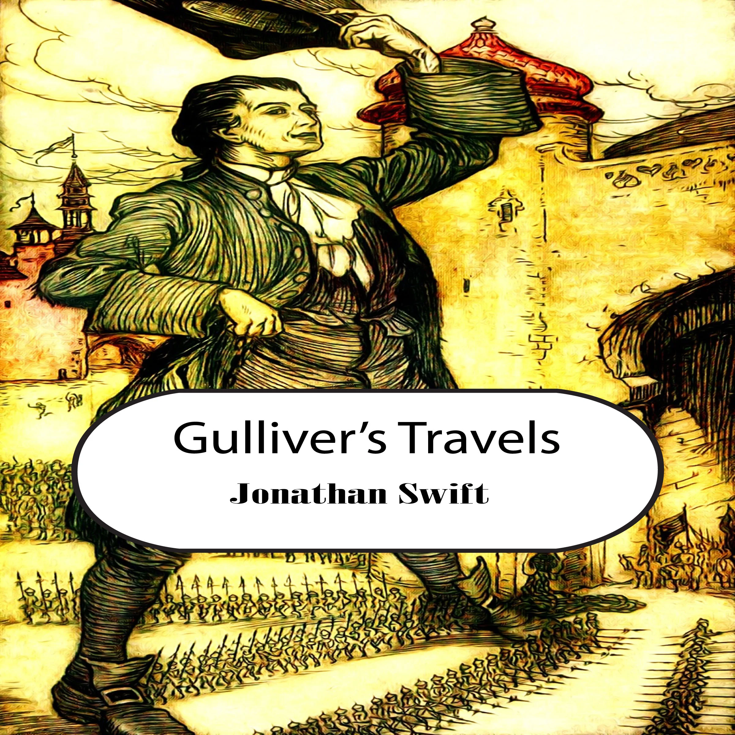 Gulliver's Travels Audiobook by Jonathan Swift