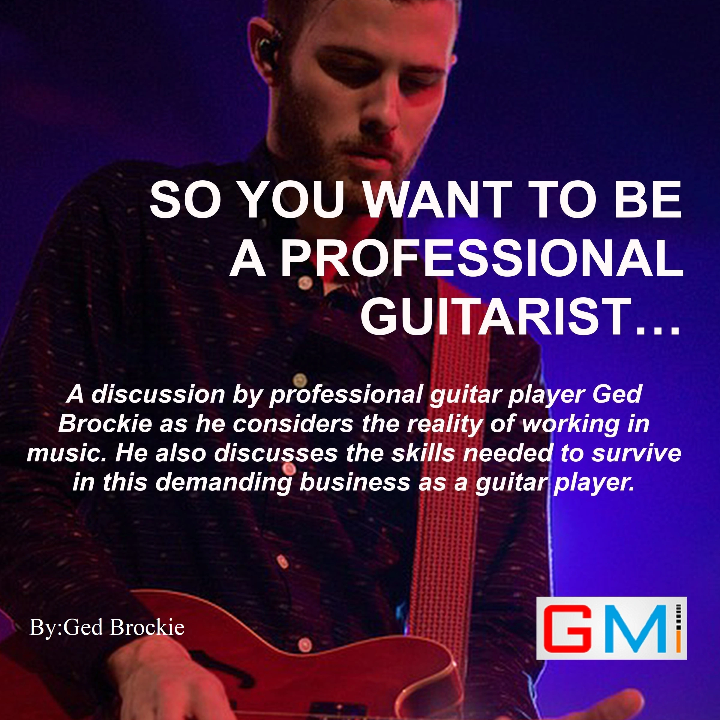 So You Want To Be A Professional Guitarist by Ged Brockie Audiobook