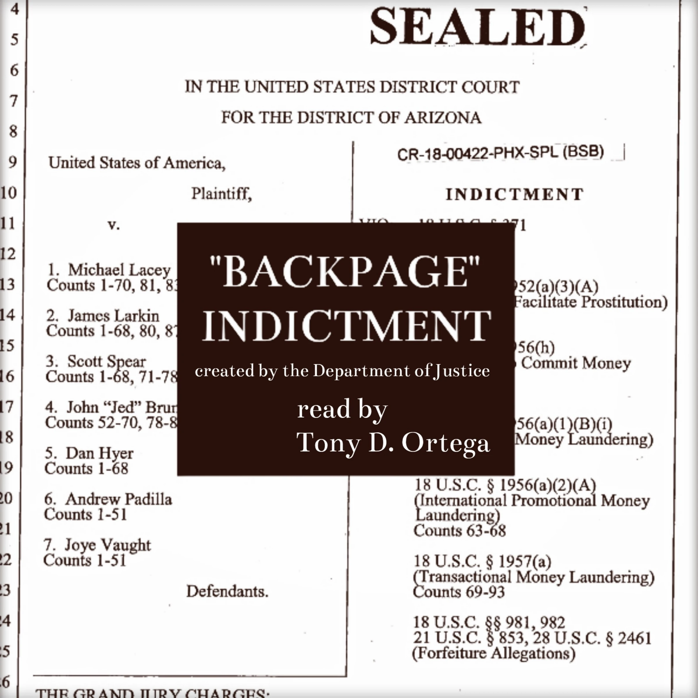 Backpage Indictment by Department of Justice Audiobook