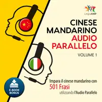 Audio Parallelo Cinese Mandarino - Impara il cinese mandarino con 501 Frasi utilizzando l'Audio Parallelo - Volume 1 Audiobook by Lingo Jump